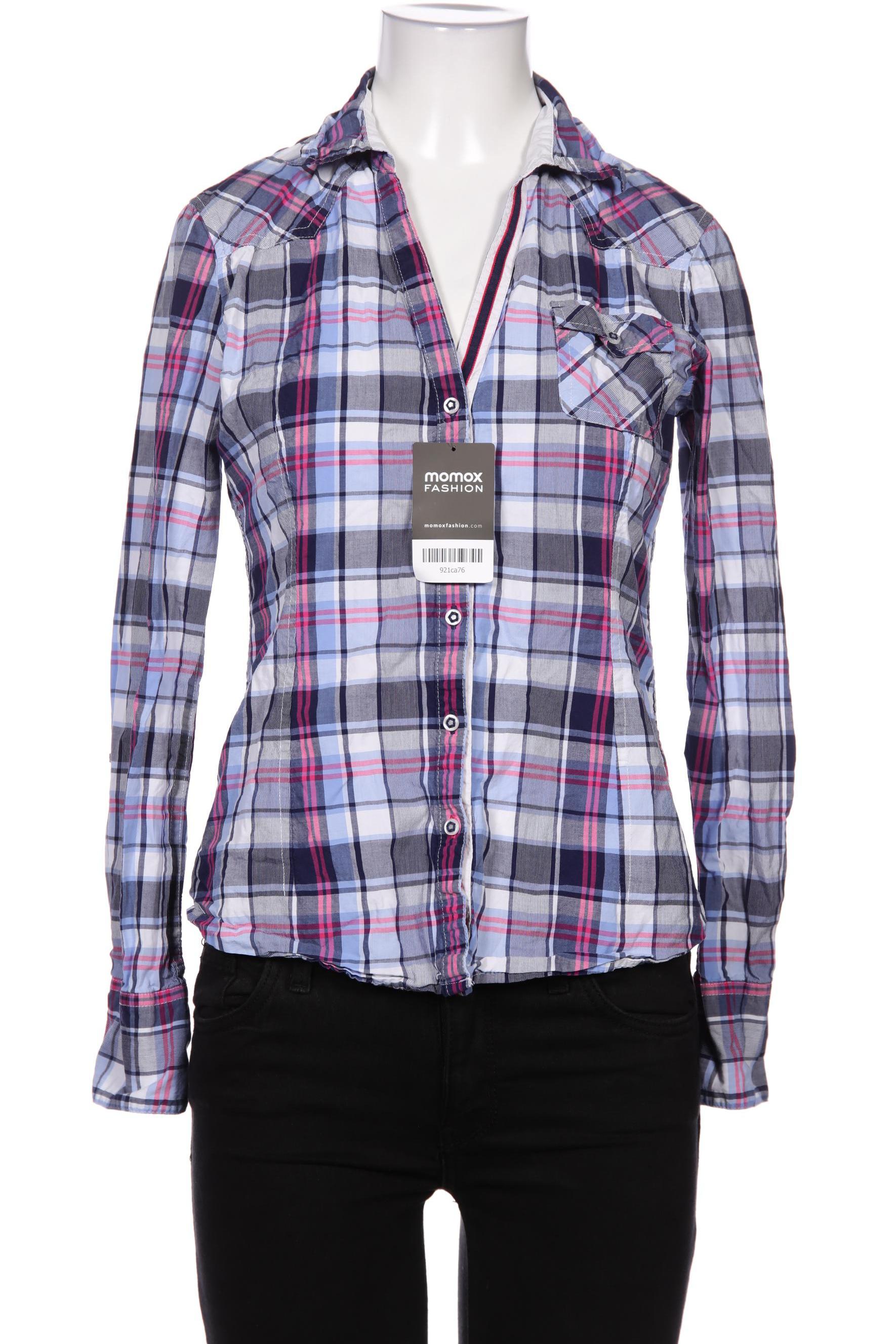 

Comma Damen Bluse, blau, Gr. 34