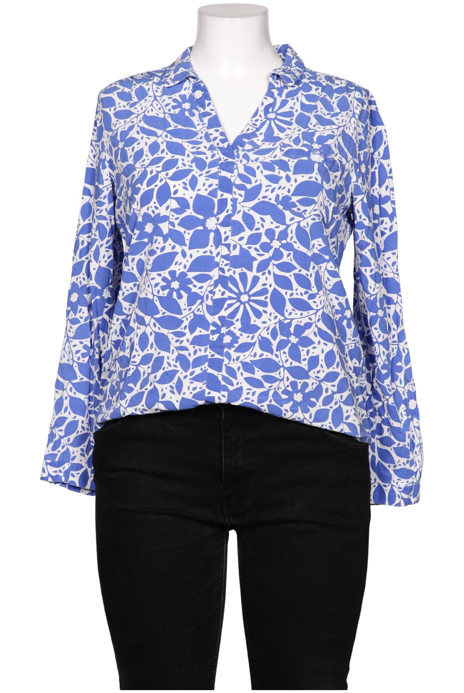 

Comma Damen Bluse, blau, Gr. 42