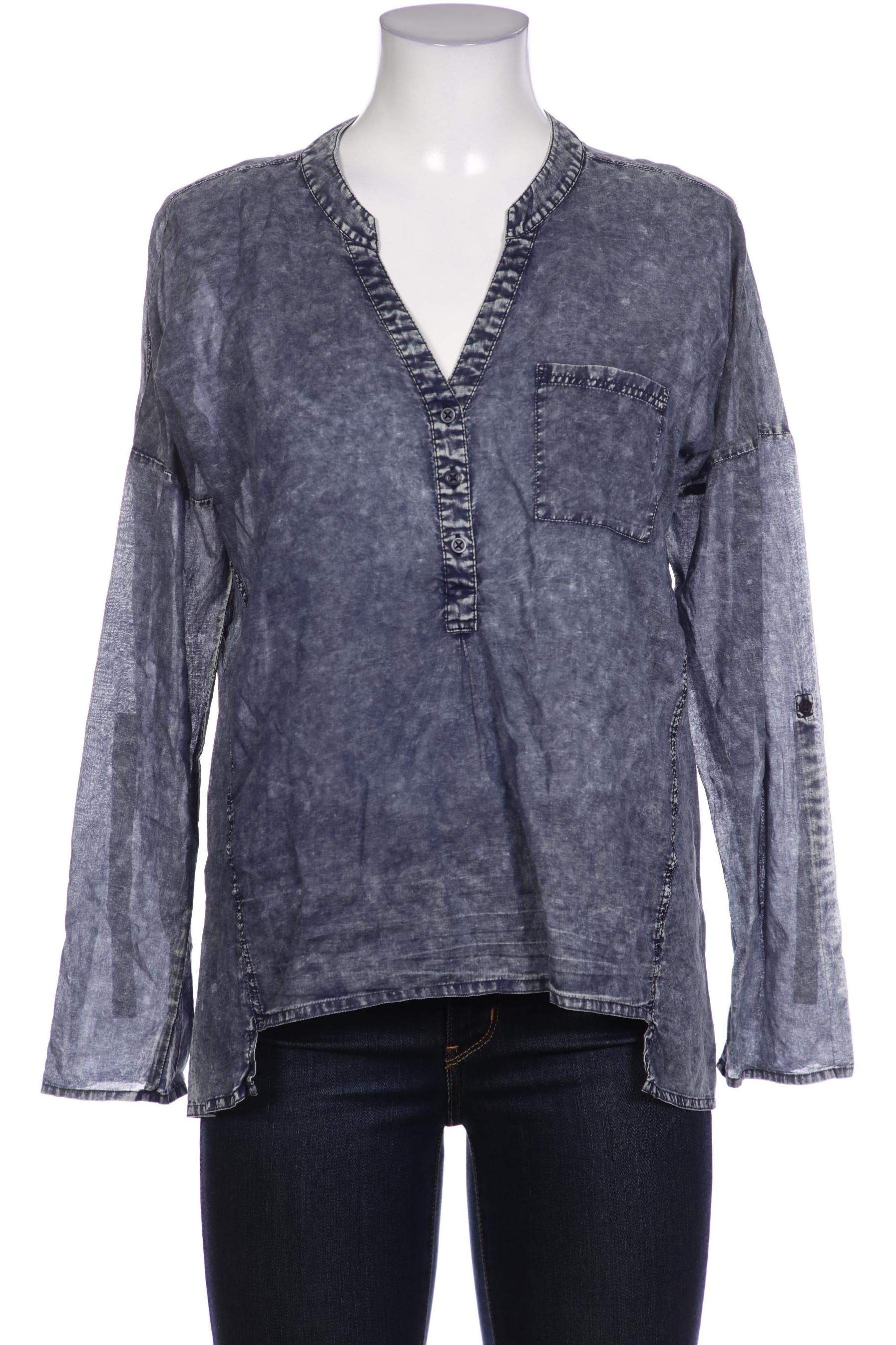 

Comma Damen Bluse, marineblau, Gr. 38