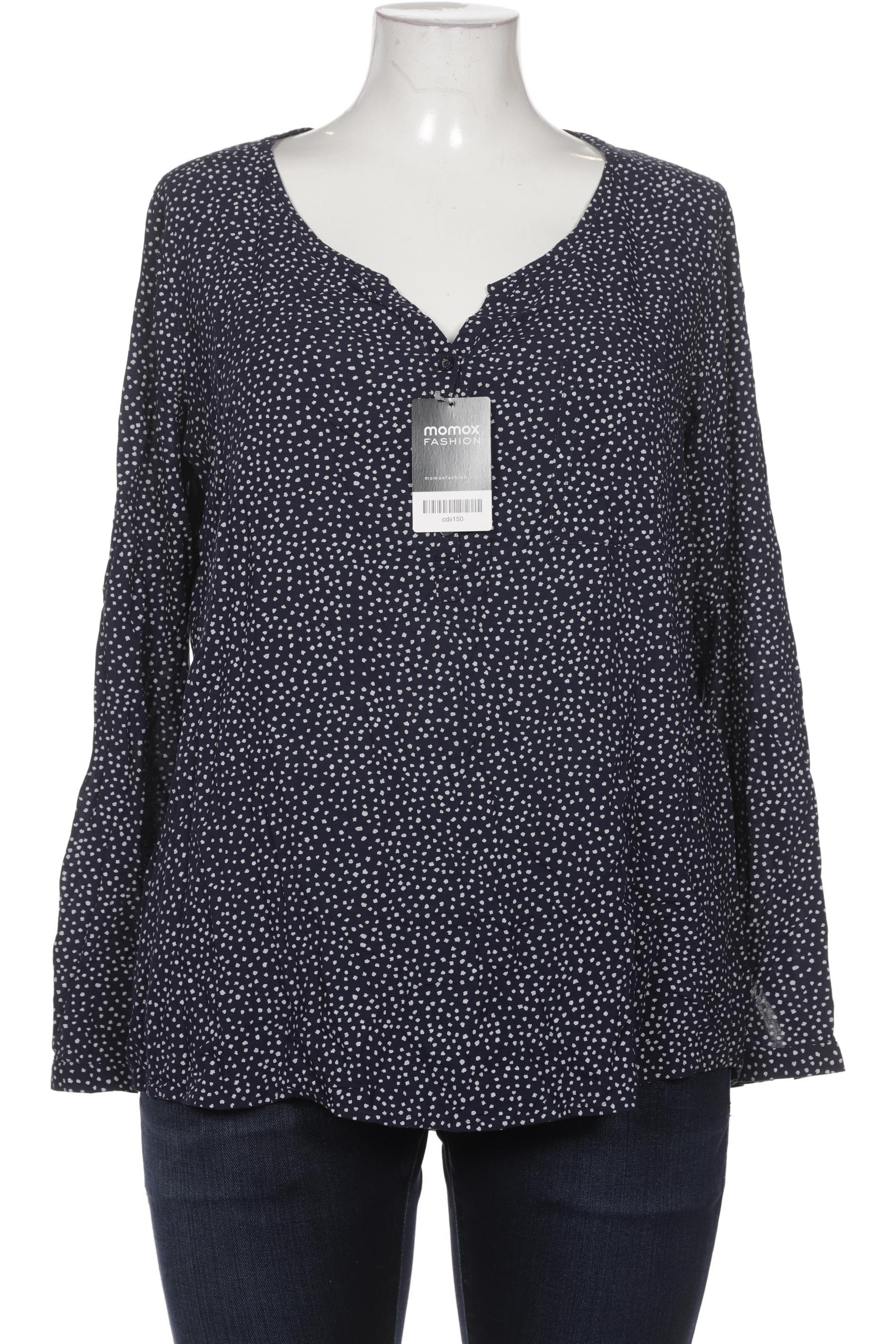 

Comma Damen Bluse, marineblau, Gr. 42
