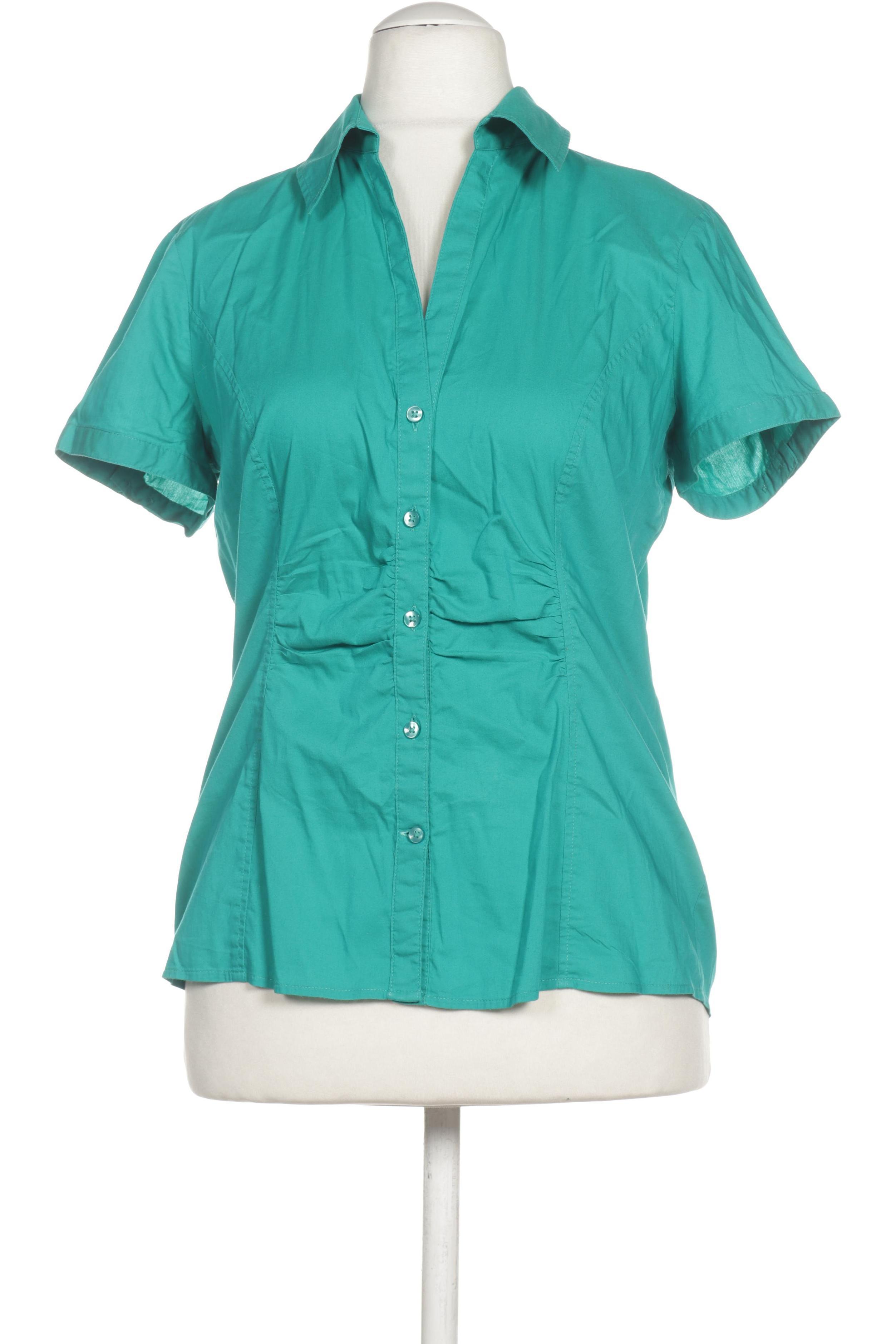 

Comma Damen Bluse, türkis, Gr. 40