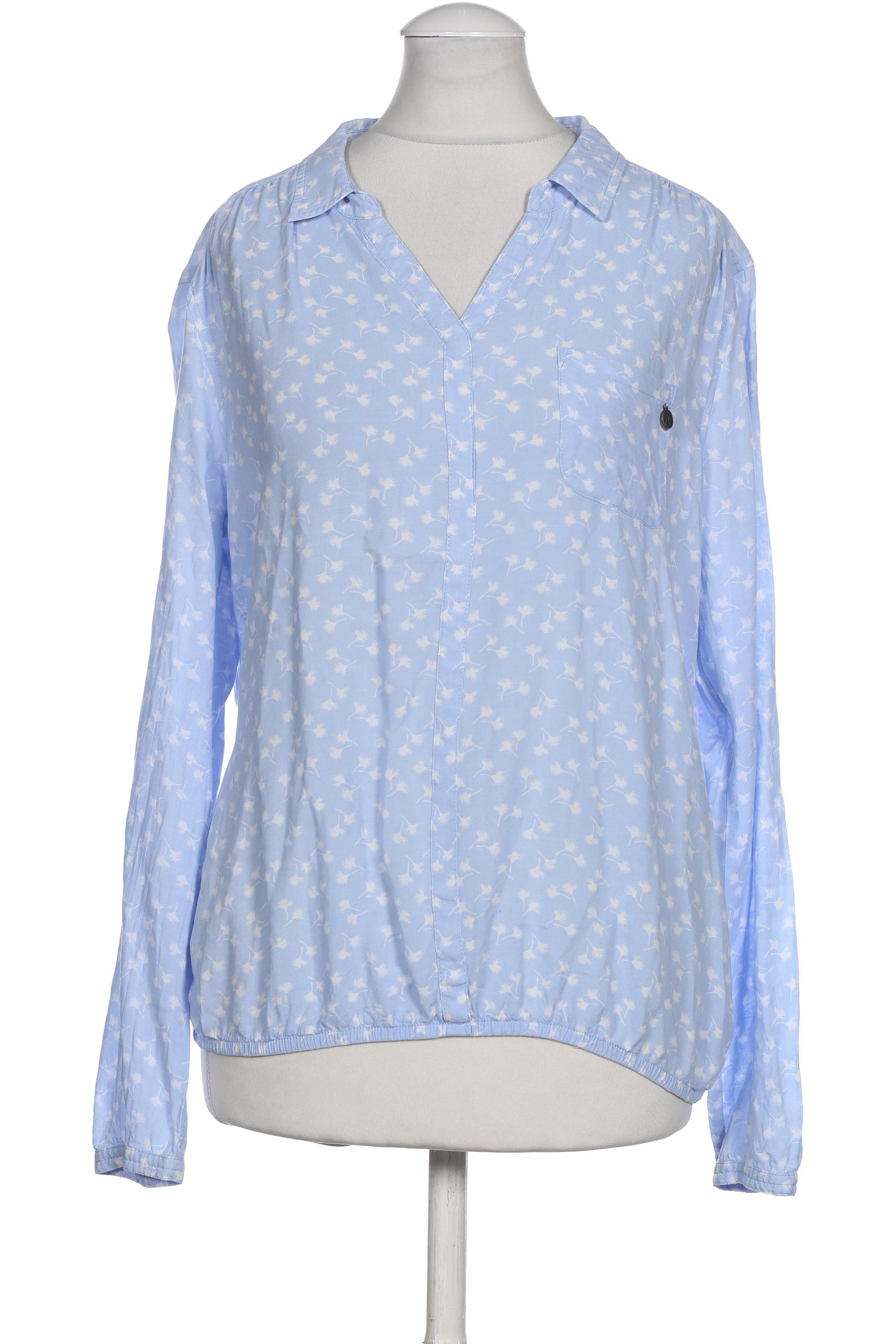 

Comma Damen Bluse, blau, Gr. 34