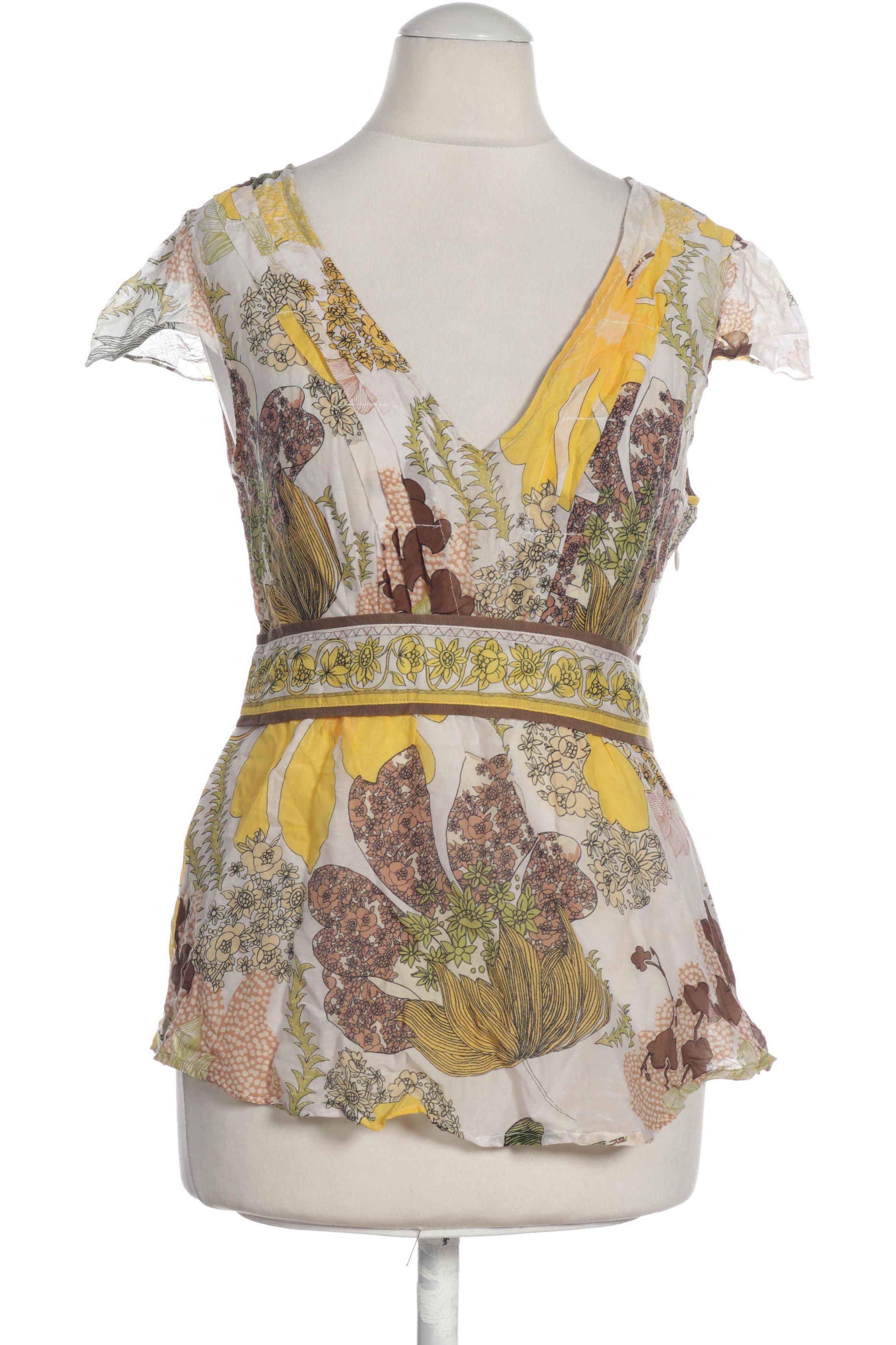 

Comma Damen Bluse, beige, Gr. 34