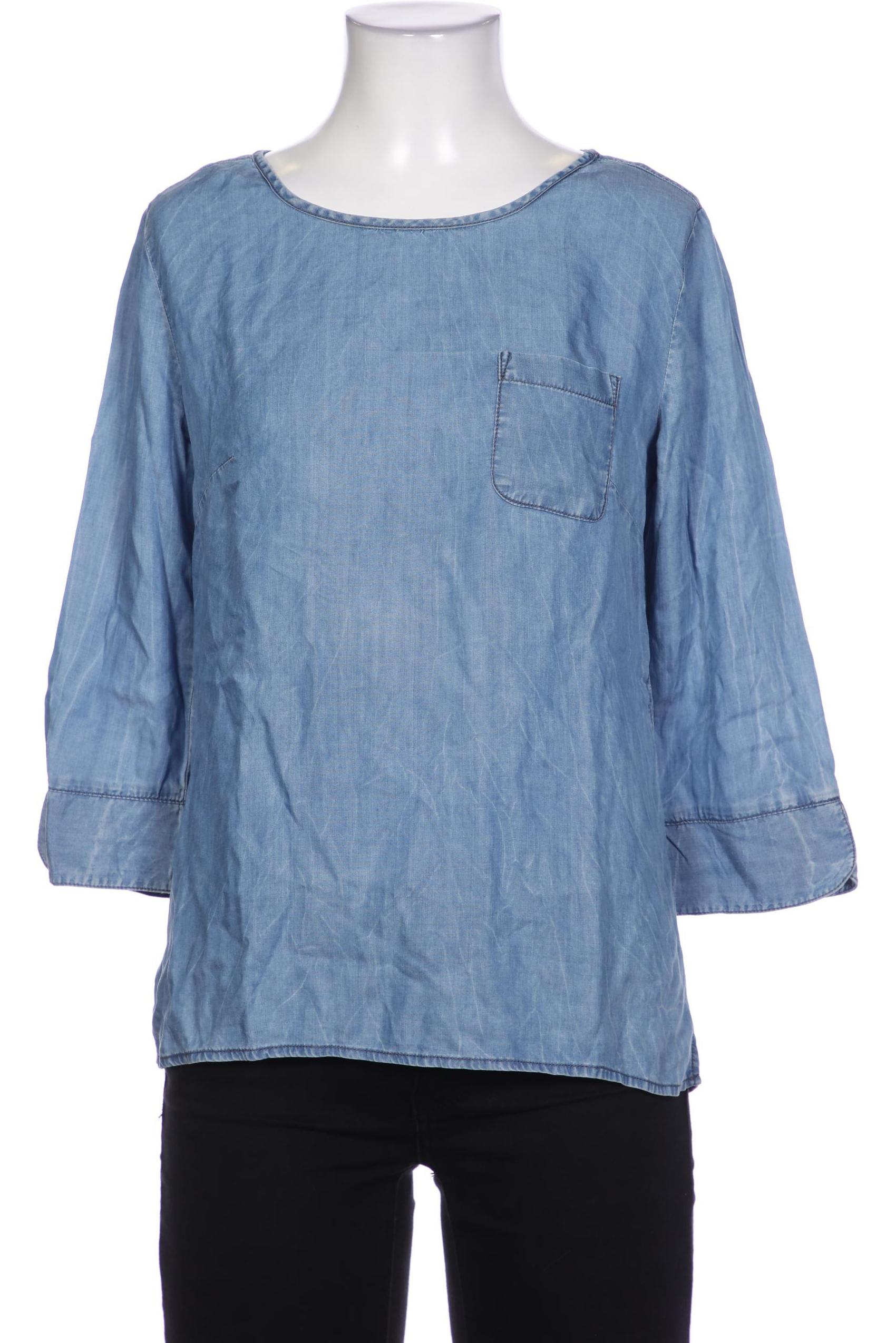 

Comma Damen Bluse, blau, Gr. 34
