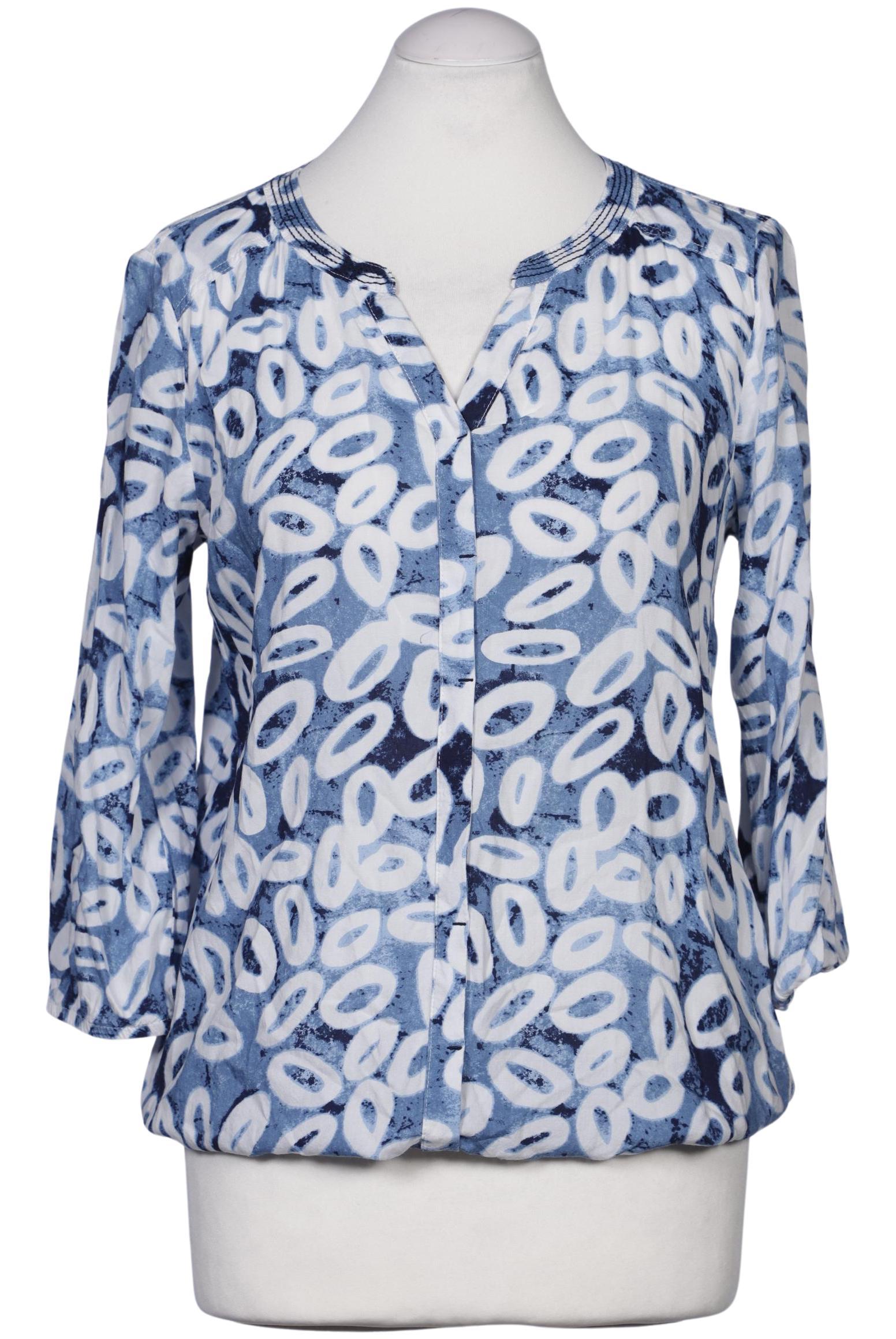 

Comma Damen Bluse, blau, Gr. 36