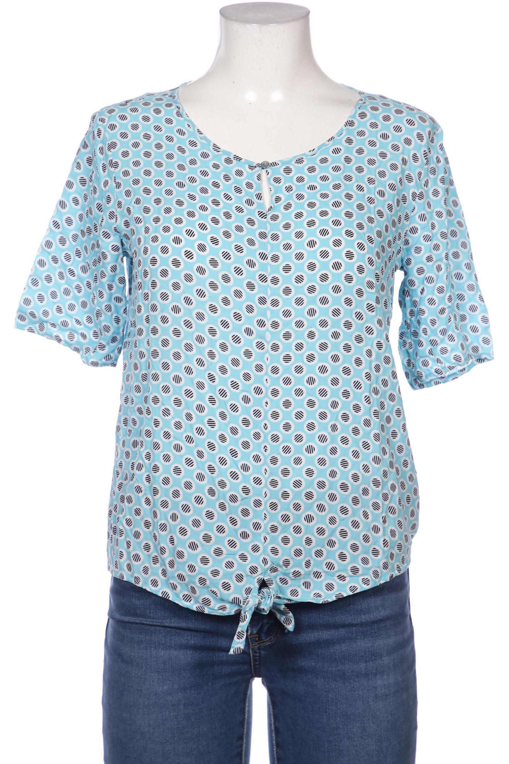 

Comma Damen Bluse, blau, Gr. 36