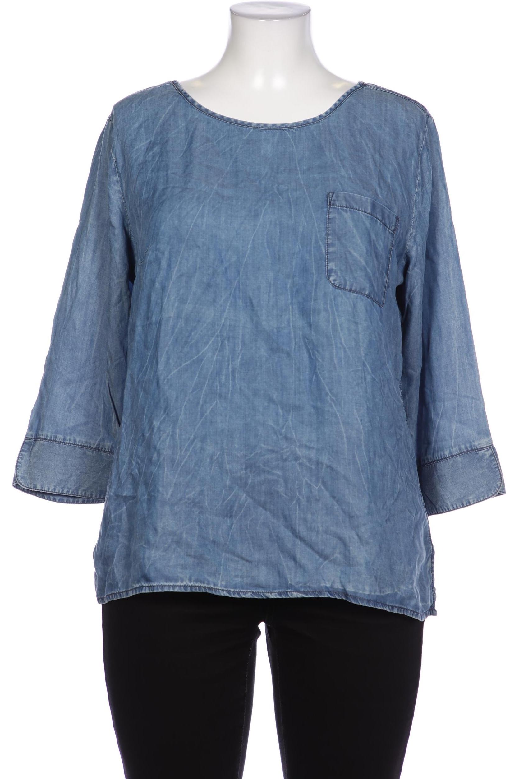 

Comma Damen Bluse, blau, Gr. 42