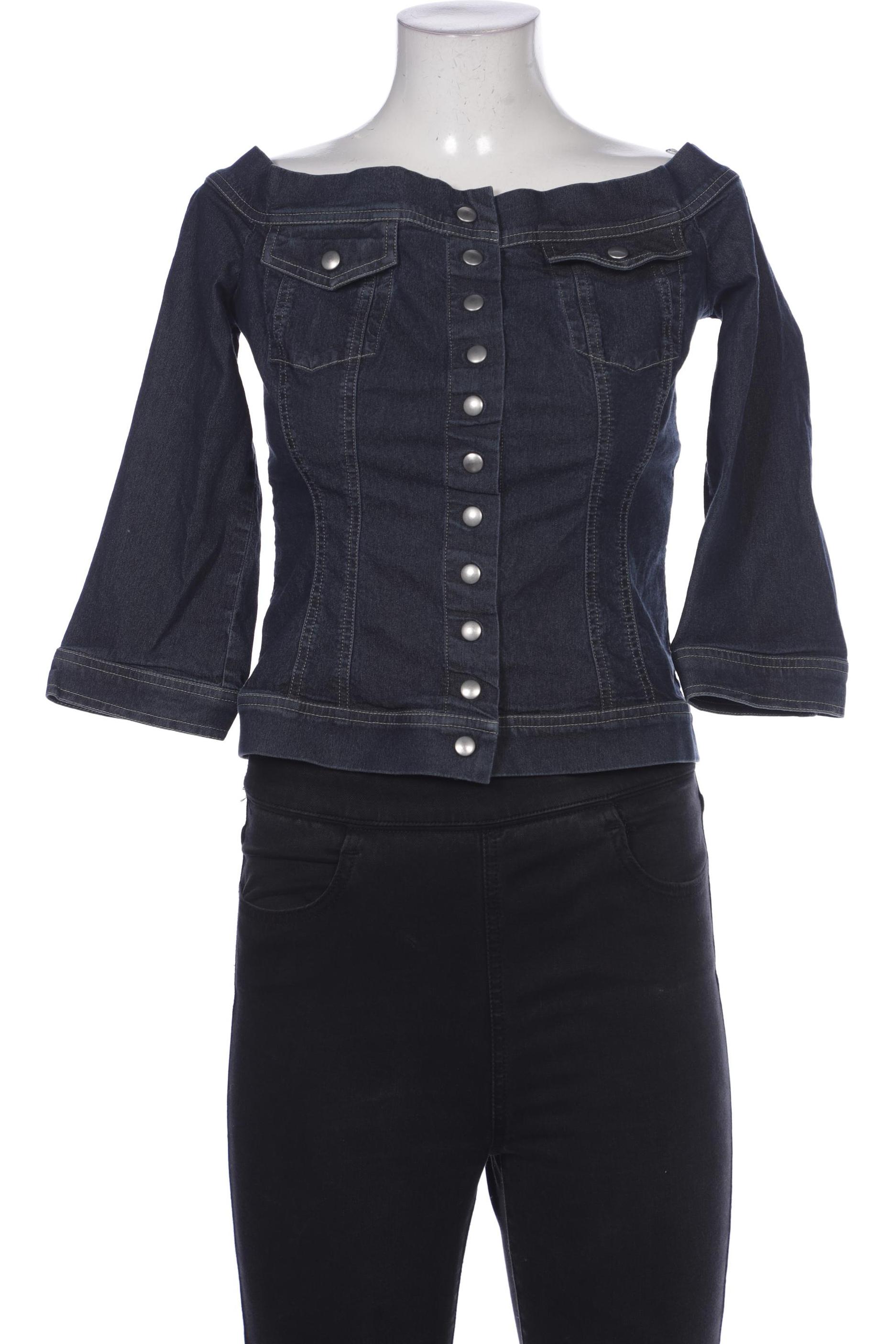 

Comma Damen Bluse, marineblau, Gr. 40