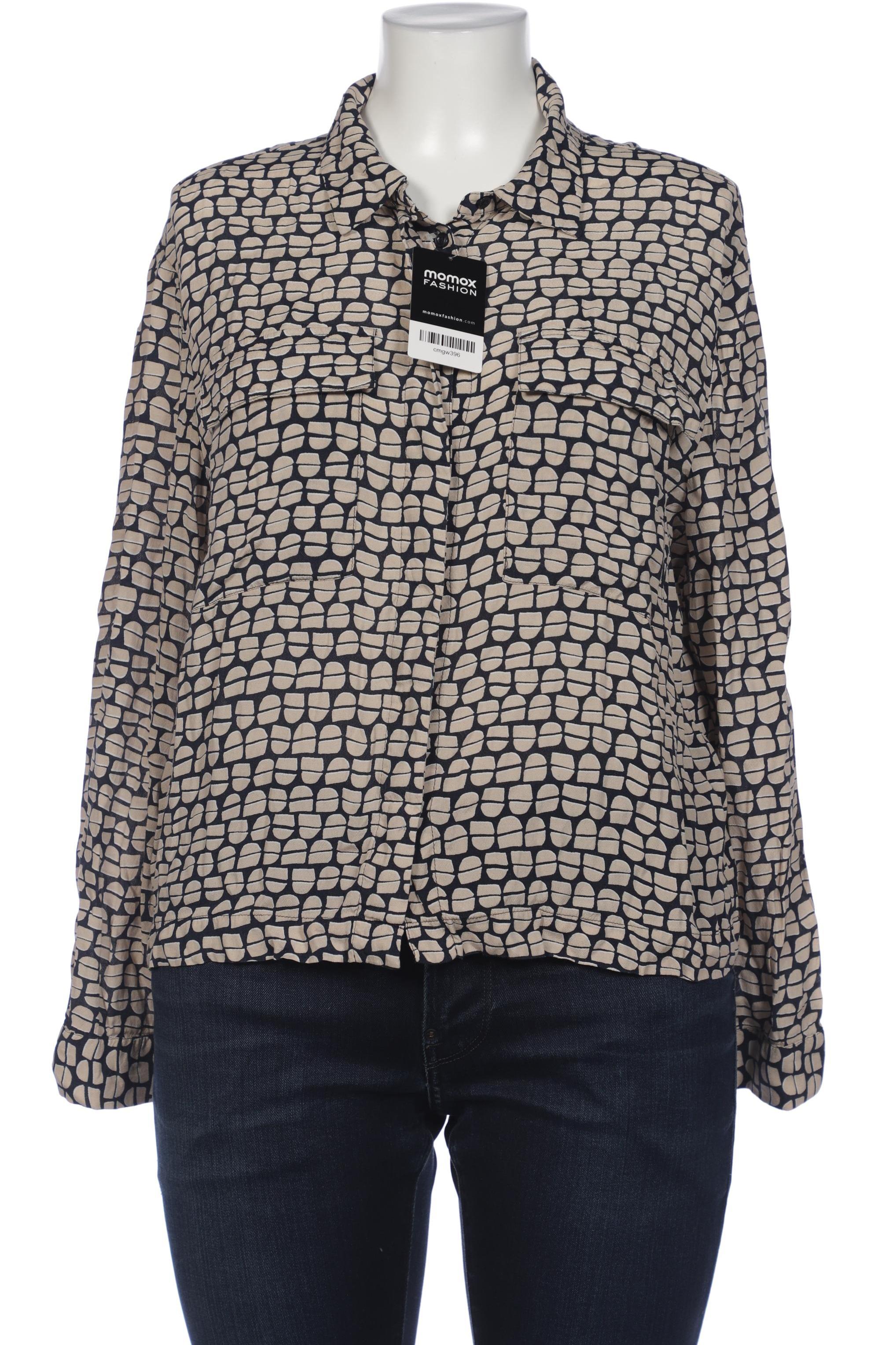 

Comma Damen Bluse, marineblau, Gr. 48