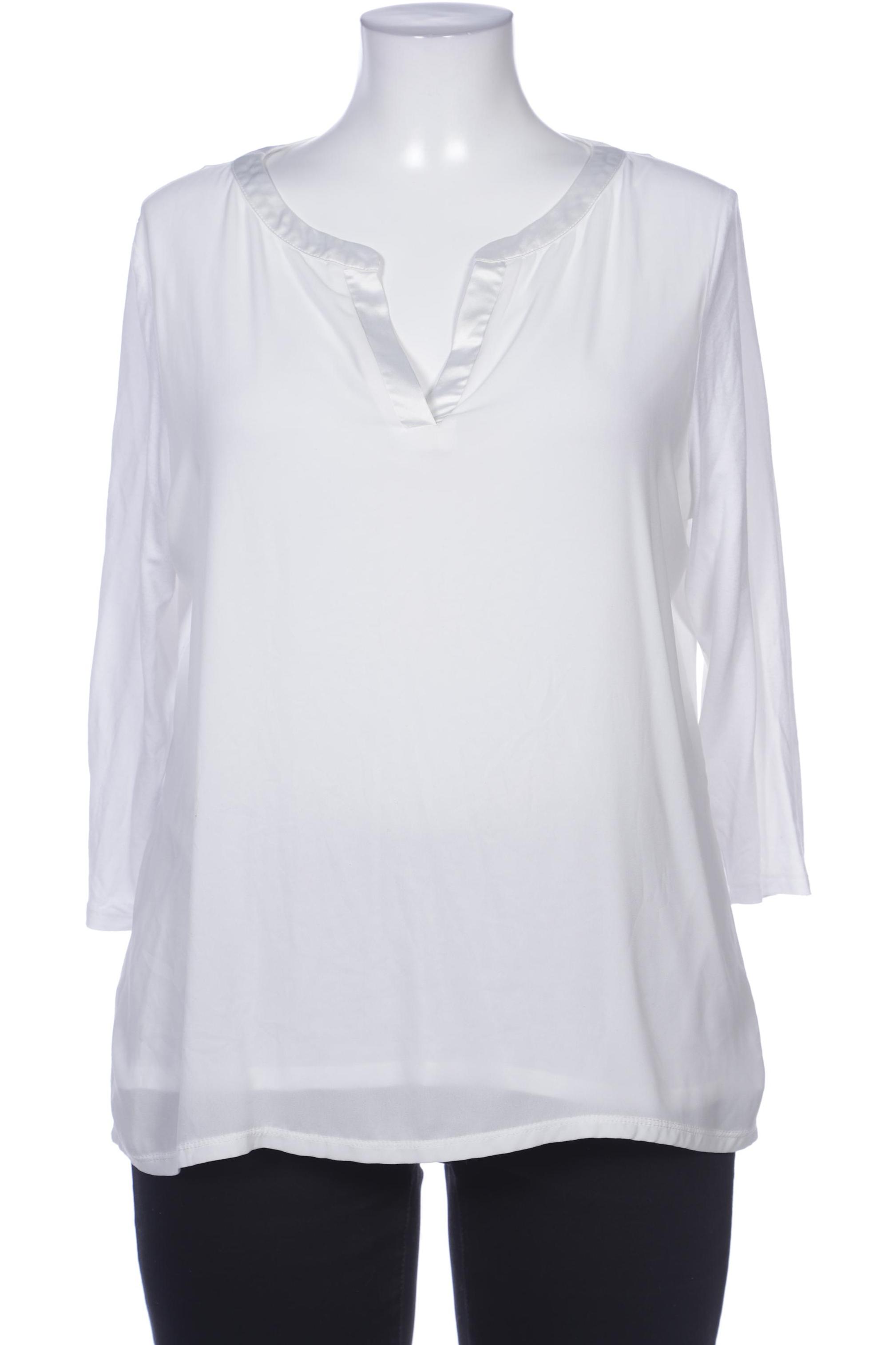 

Comma Damen Bluse, weiß, Gr. 44