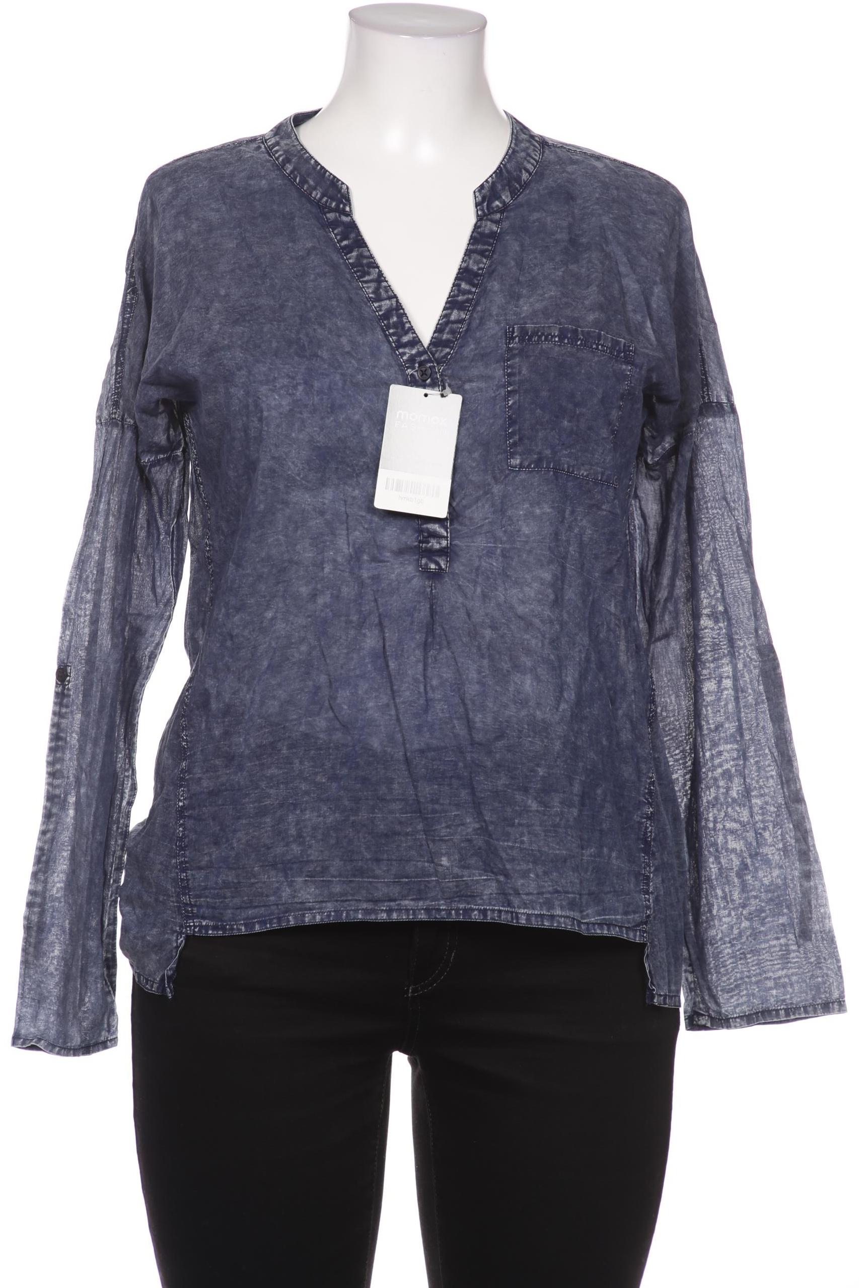 

Comma Damen Bluse, marineblau, Gr. 42