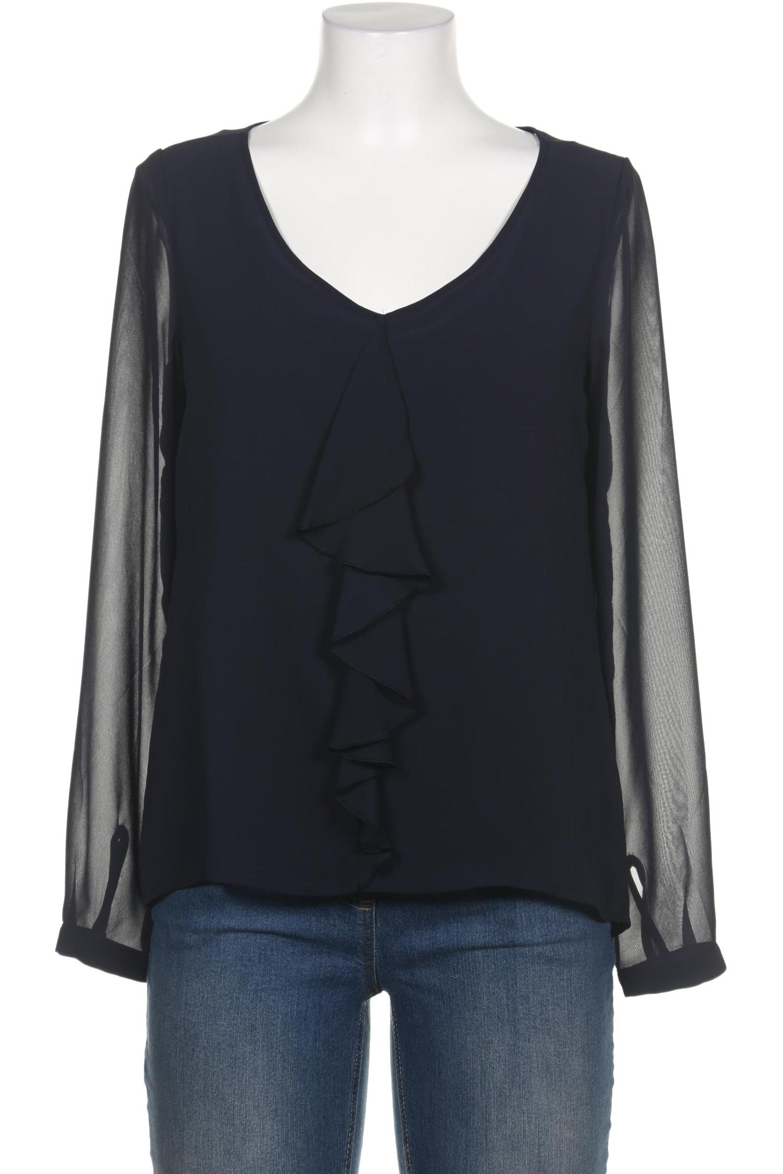 

Comma Damen Bluse, marineblau, Gr. 36