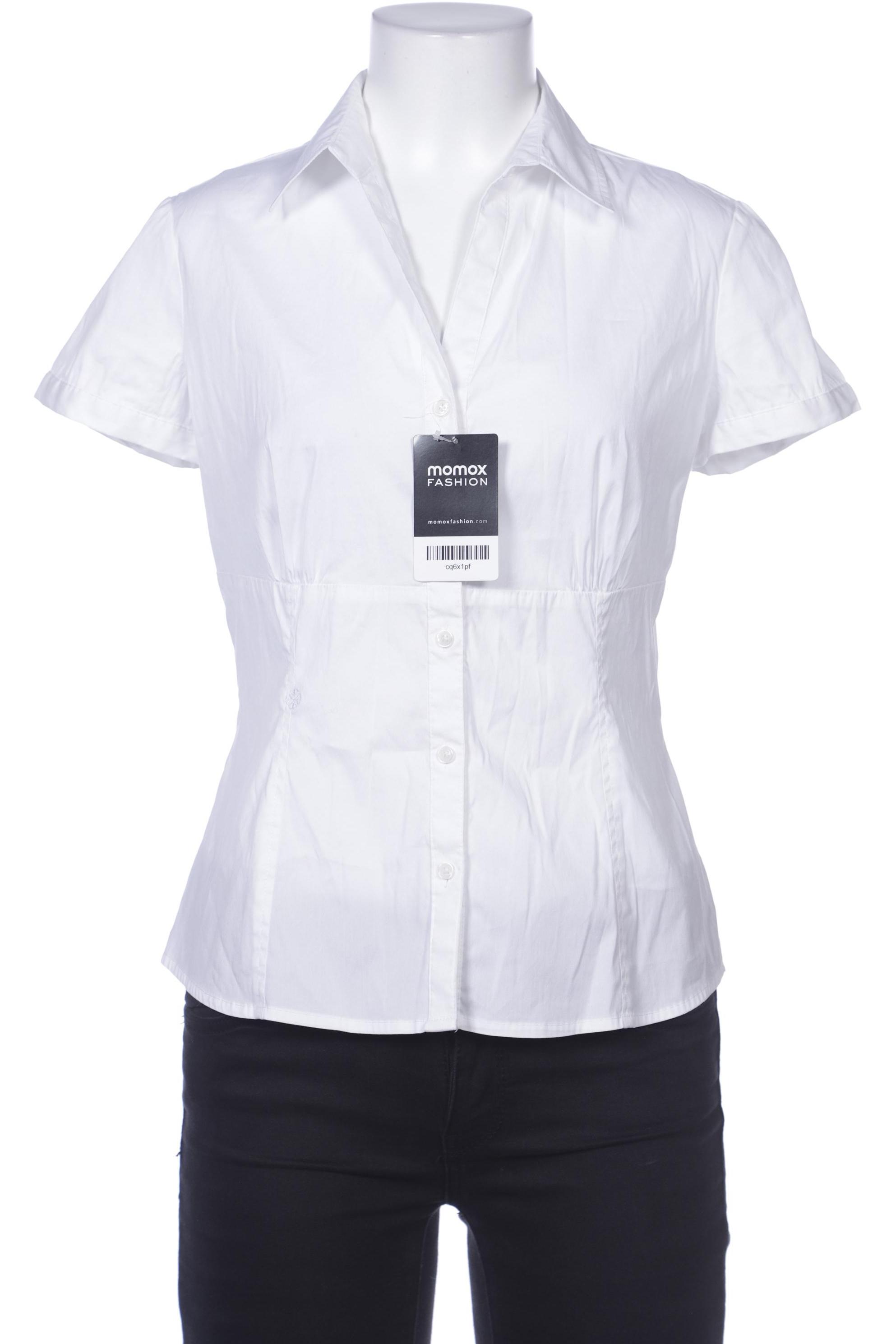 

Comma Damen Bluse, weiß, Gr. 34