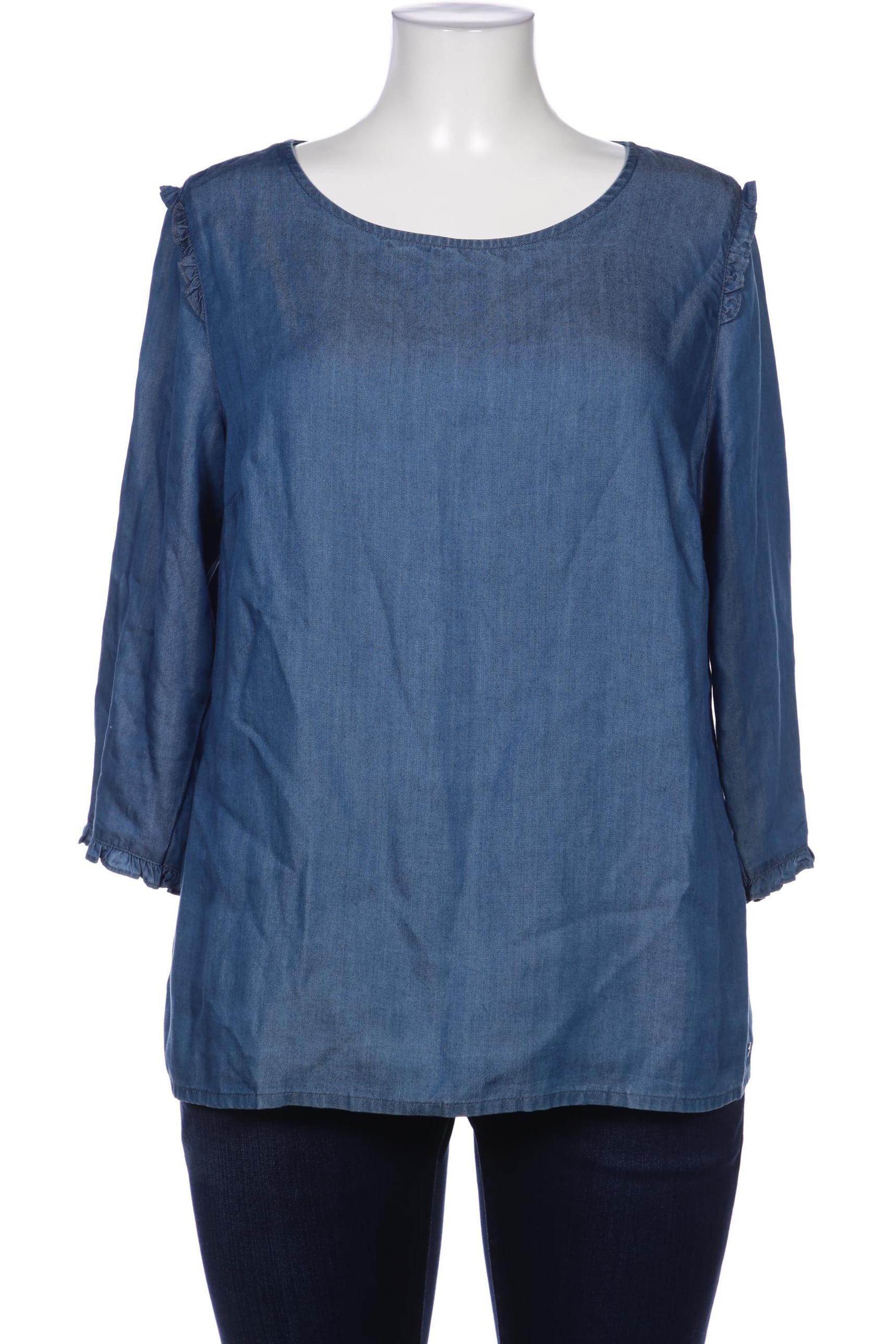 

Comma Damen Bluse, blau