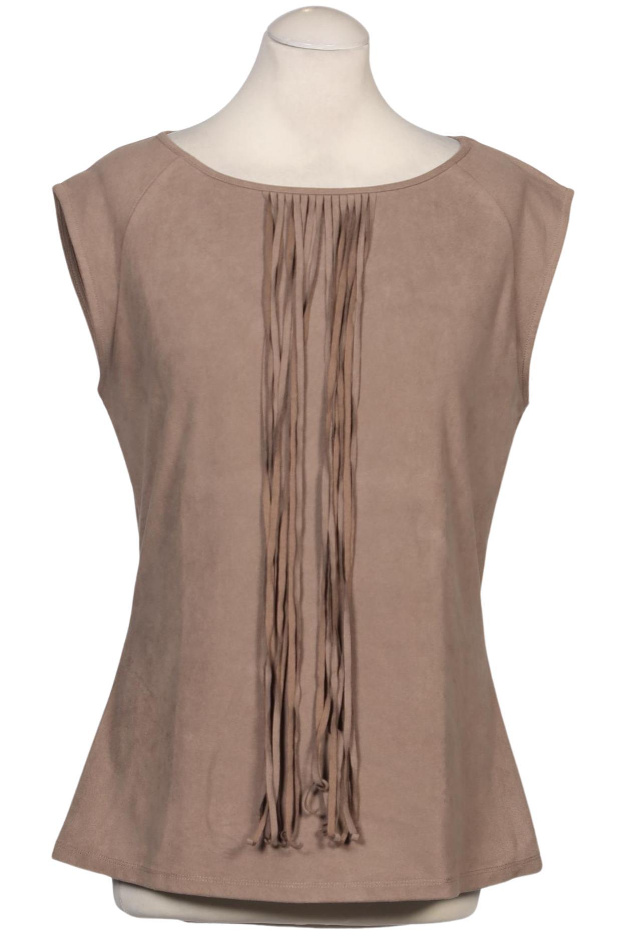 

Comma Damen Bluse, beige, Gr. 38