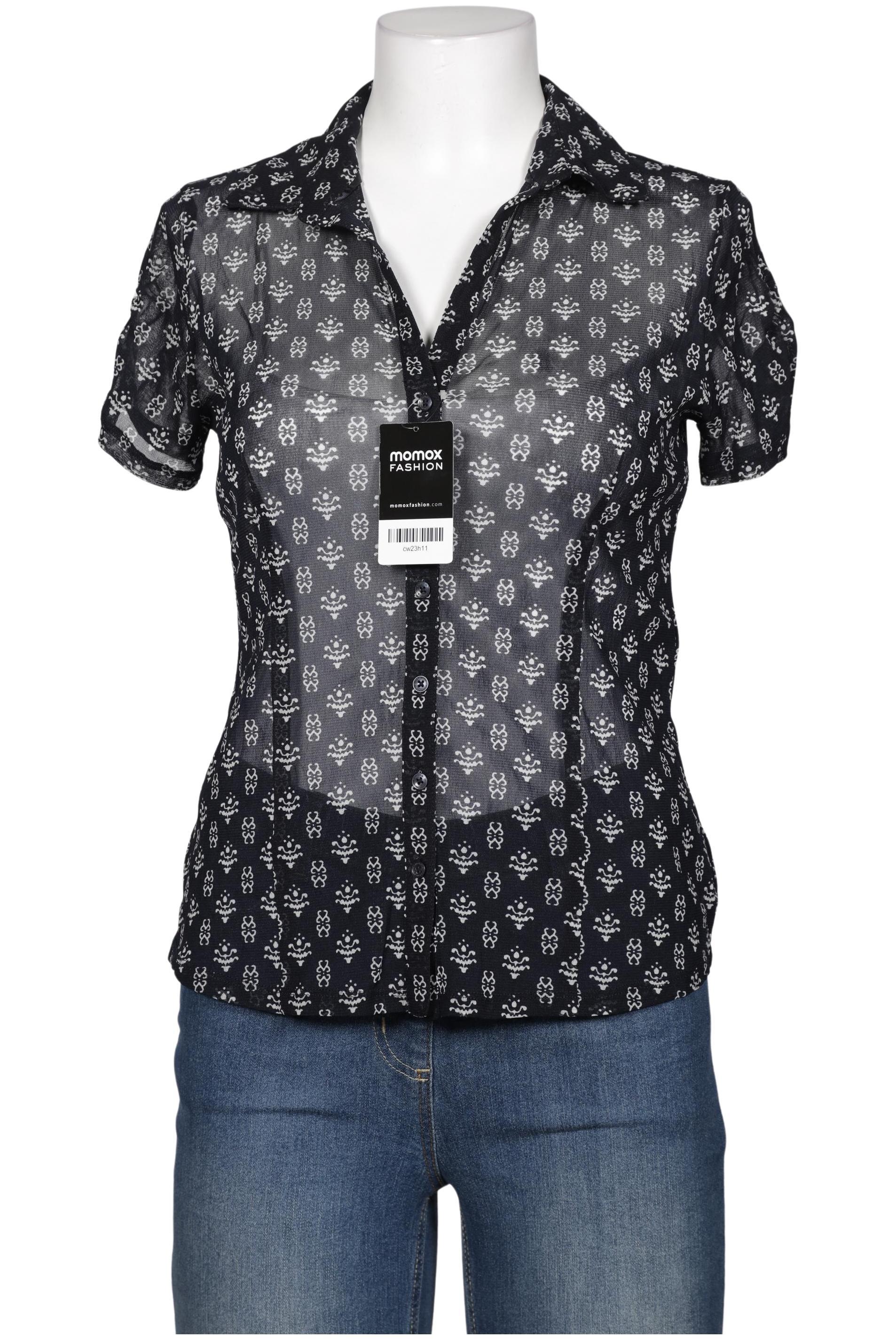 

Comma Damen Bluse, marineblau, Gr. 38