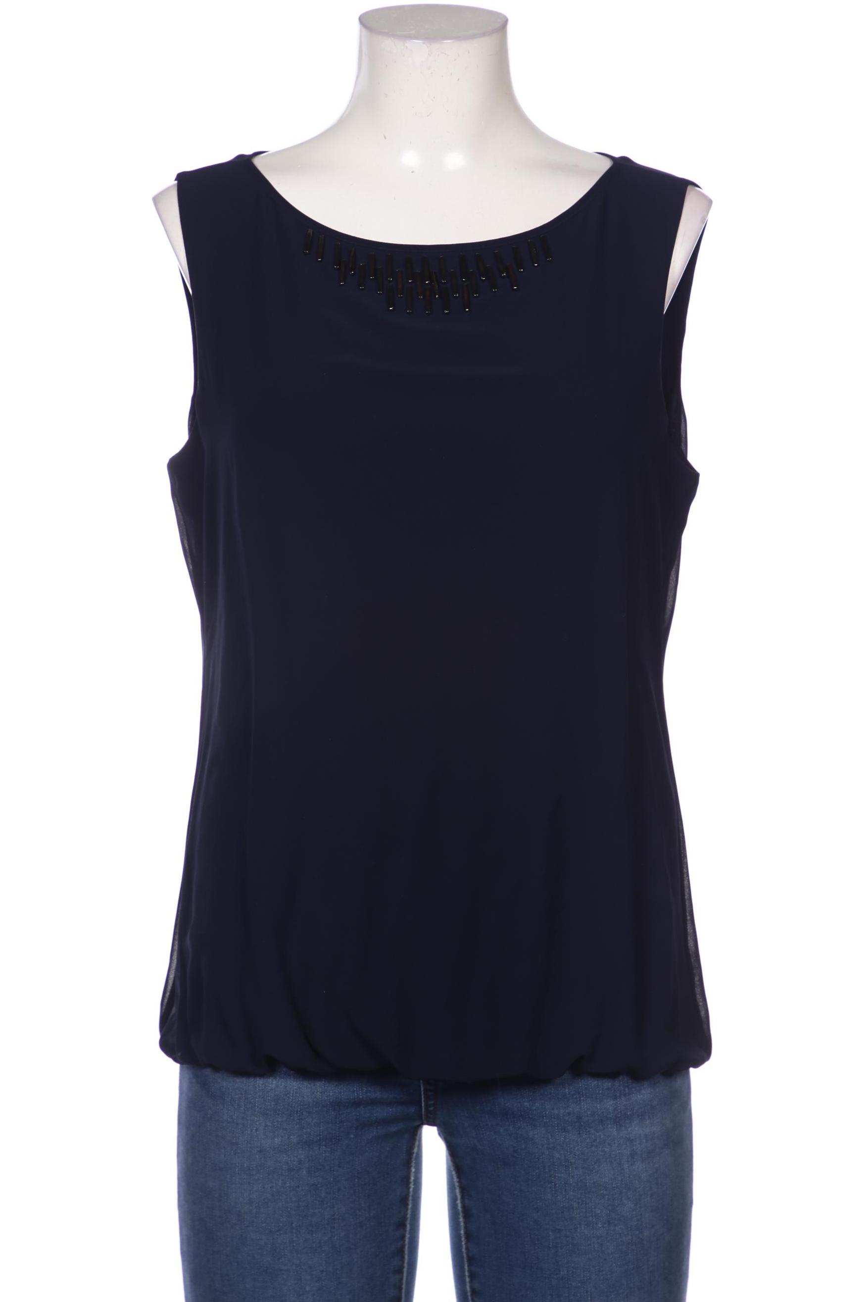 

Comma Damen Bluse, marineblau