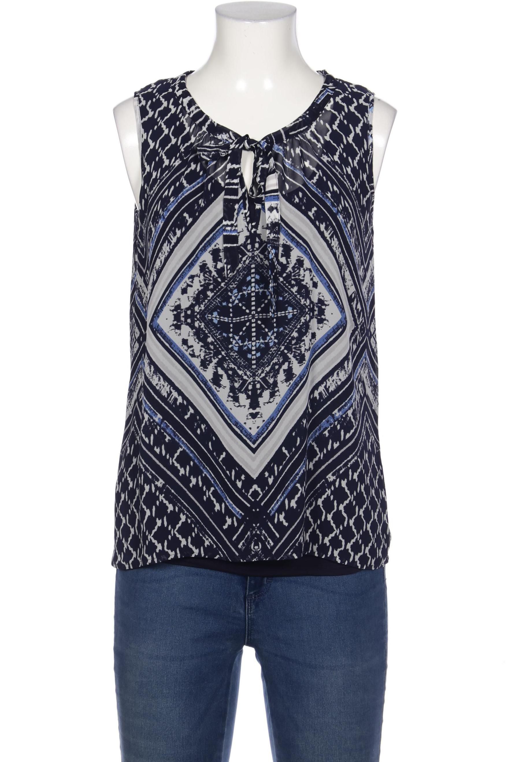 

Comma Damen Bluse, marineblau