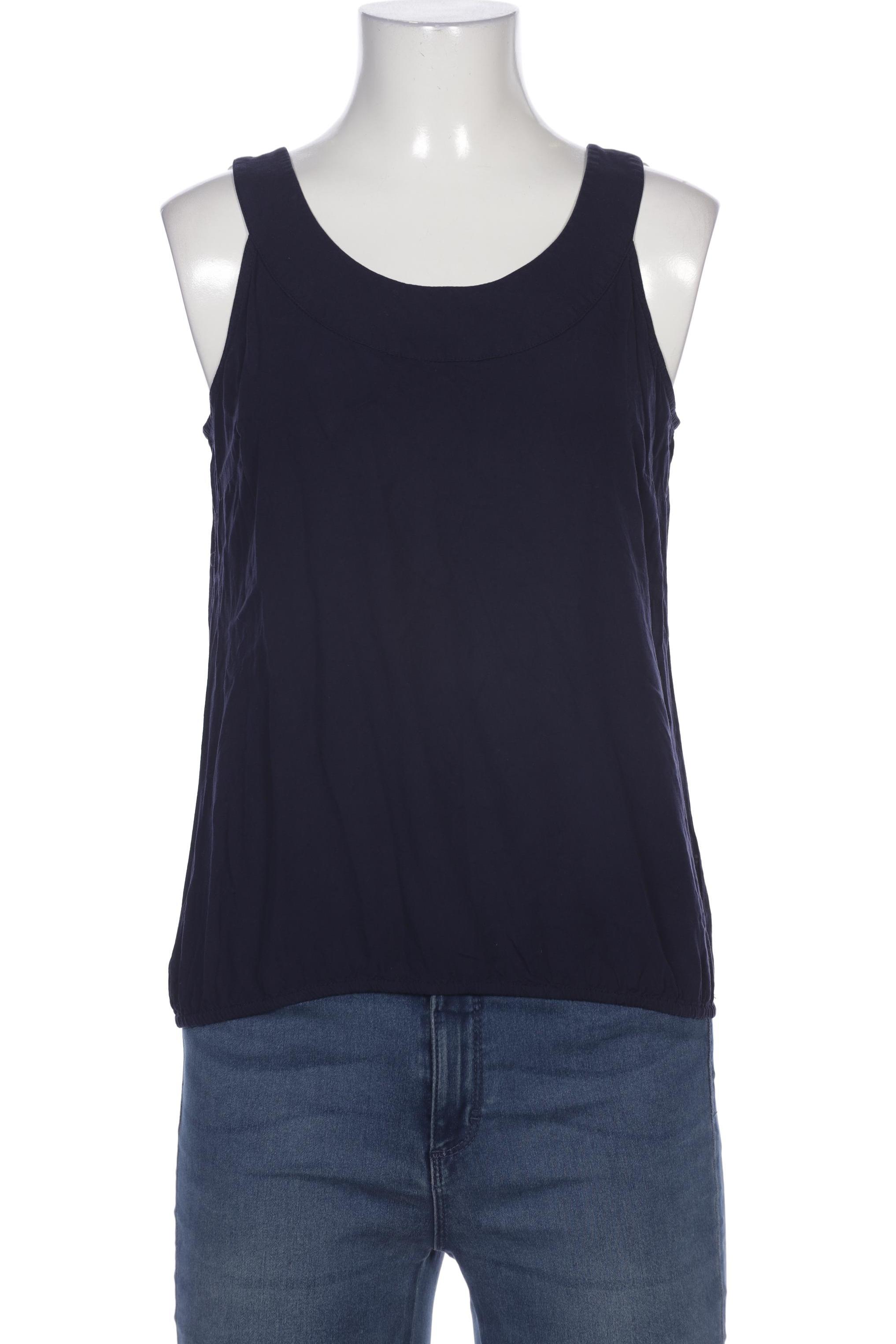 

Comma Damen Bluse, marineblau