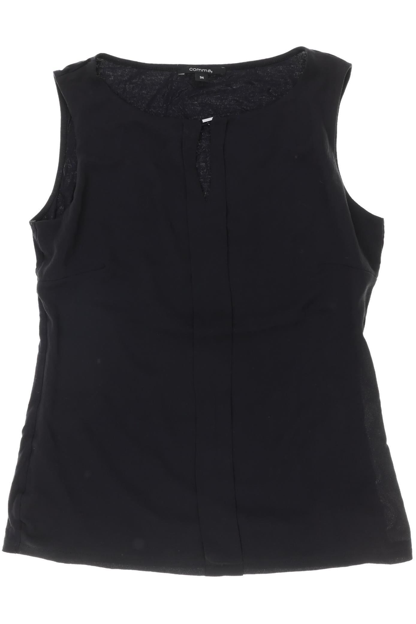 

Comma Damen Bluse, blau, Gr. 34