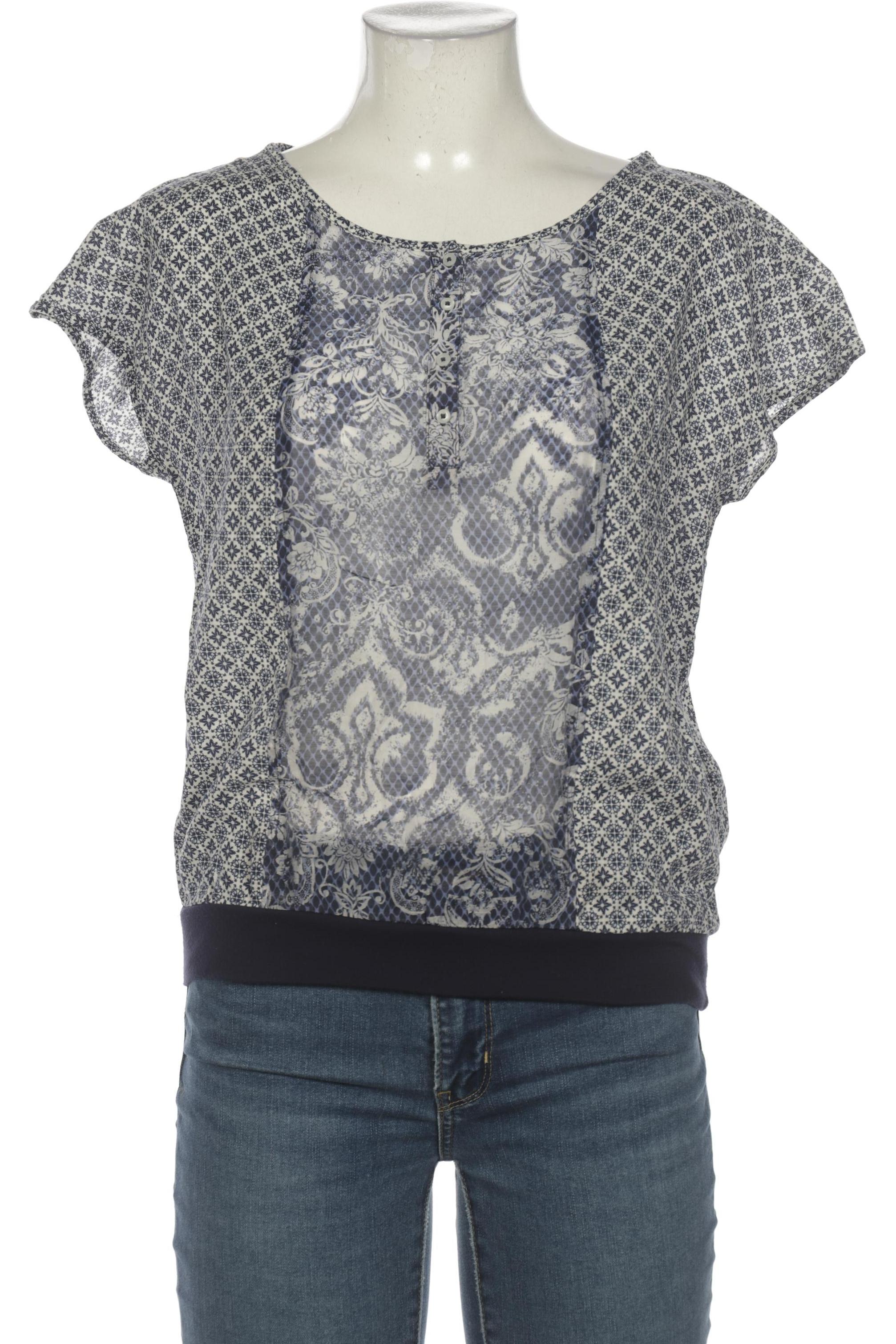 

Comma Damen Bluse, marineblau, Gr. 38