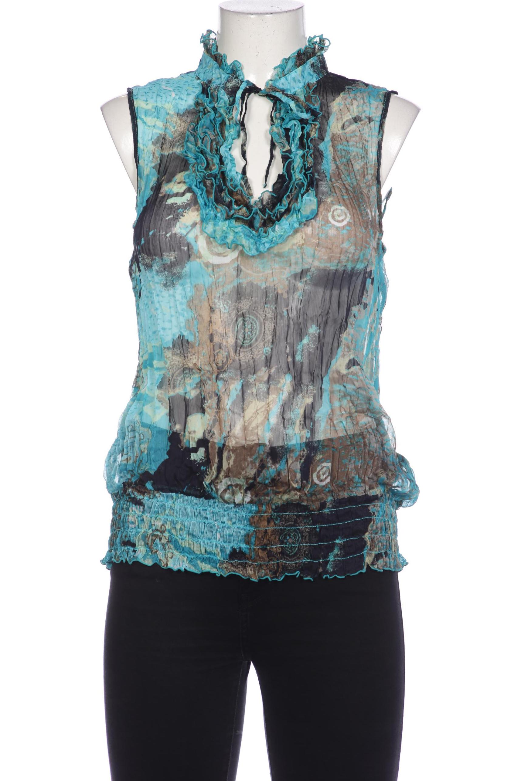 

Comma Damen Bluse, türkis, Gr. 40