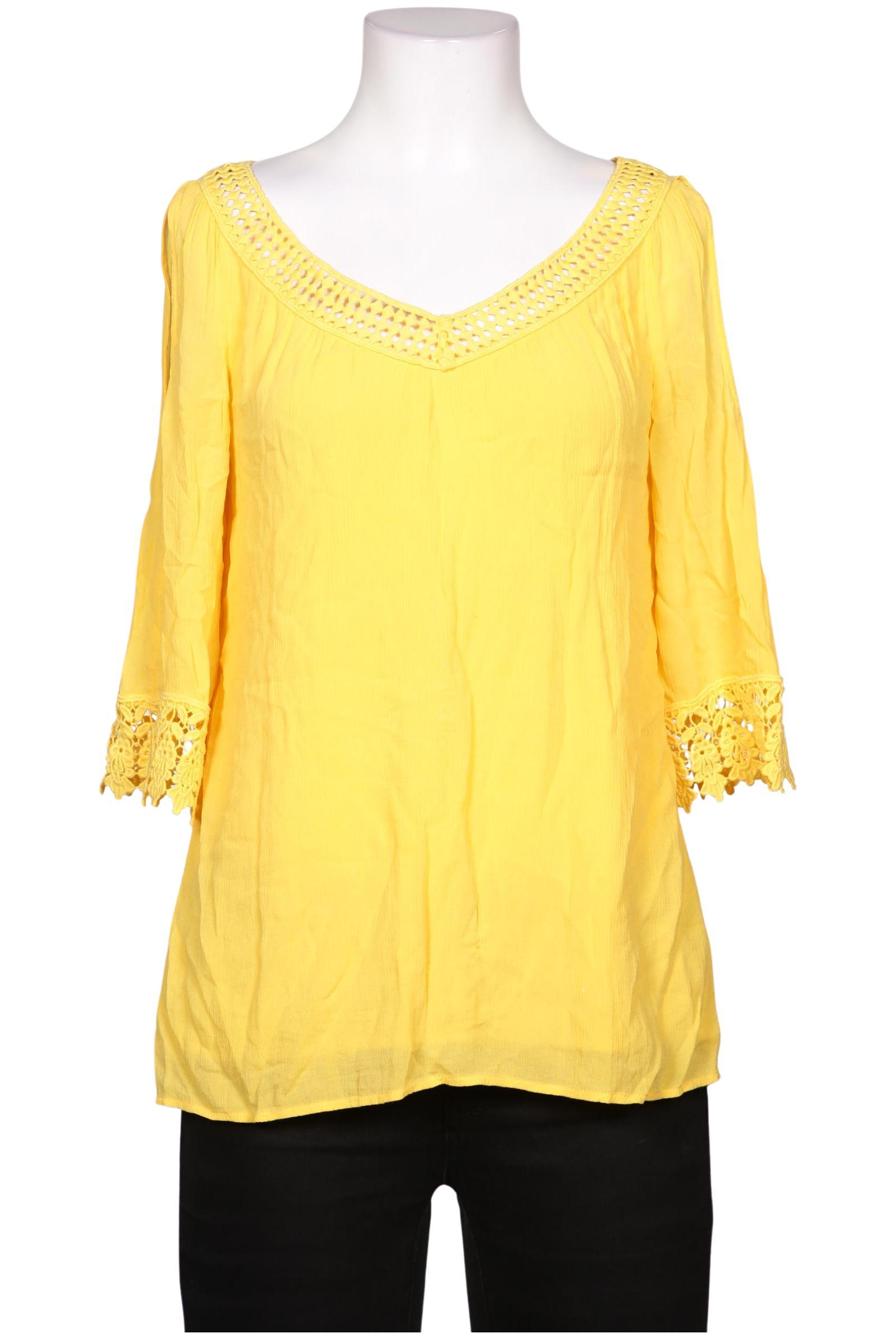 

Comma Damen Bluse, gelb, Gr. 34