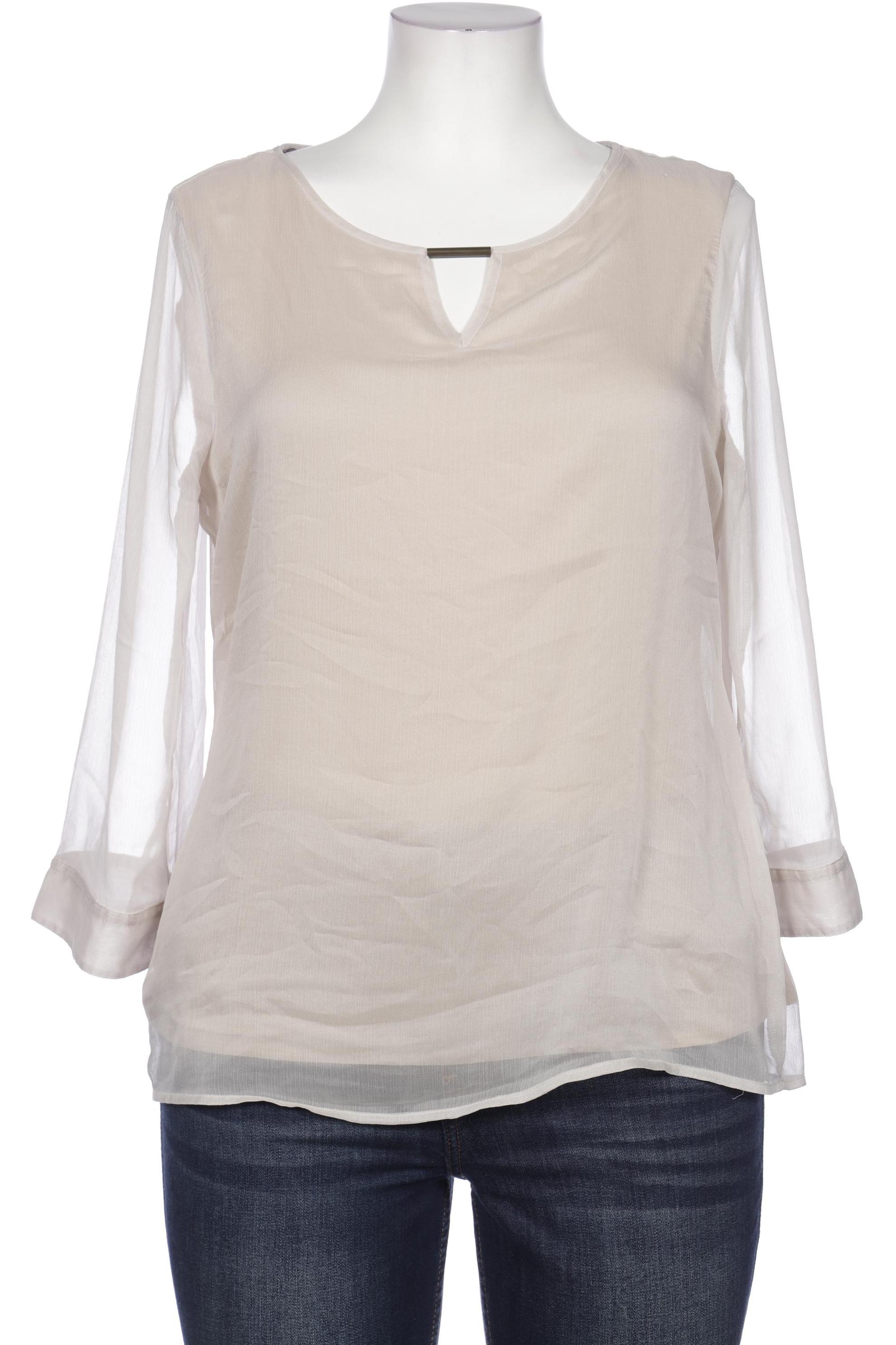 

Comma Damen Bluse, beige, Gr. 42