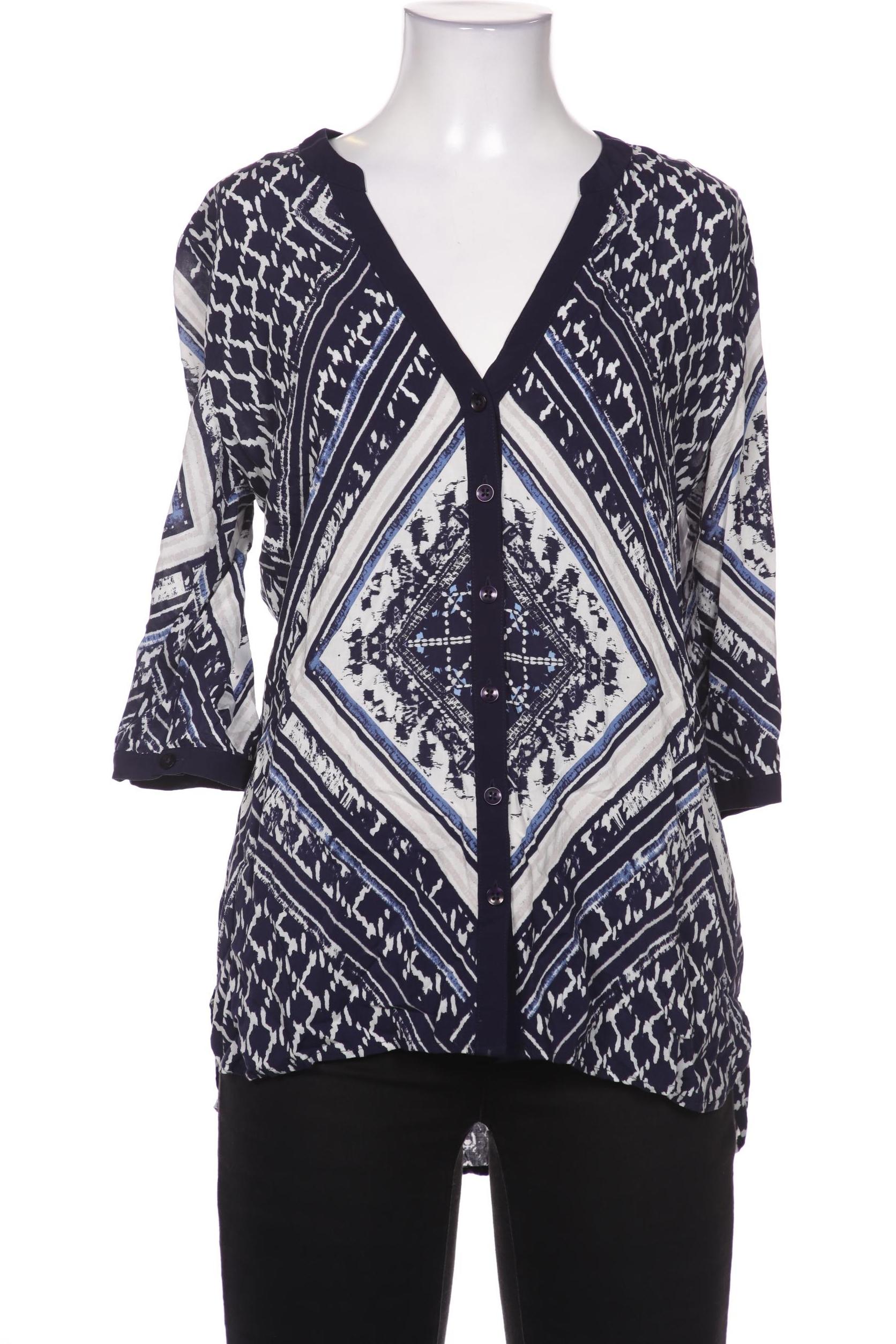 

Comma Damen Bluse, marineblau, Gr. 36