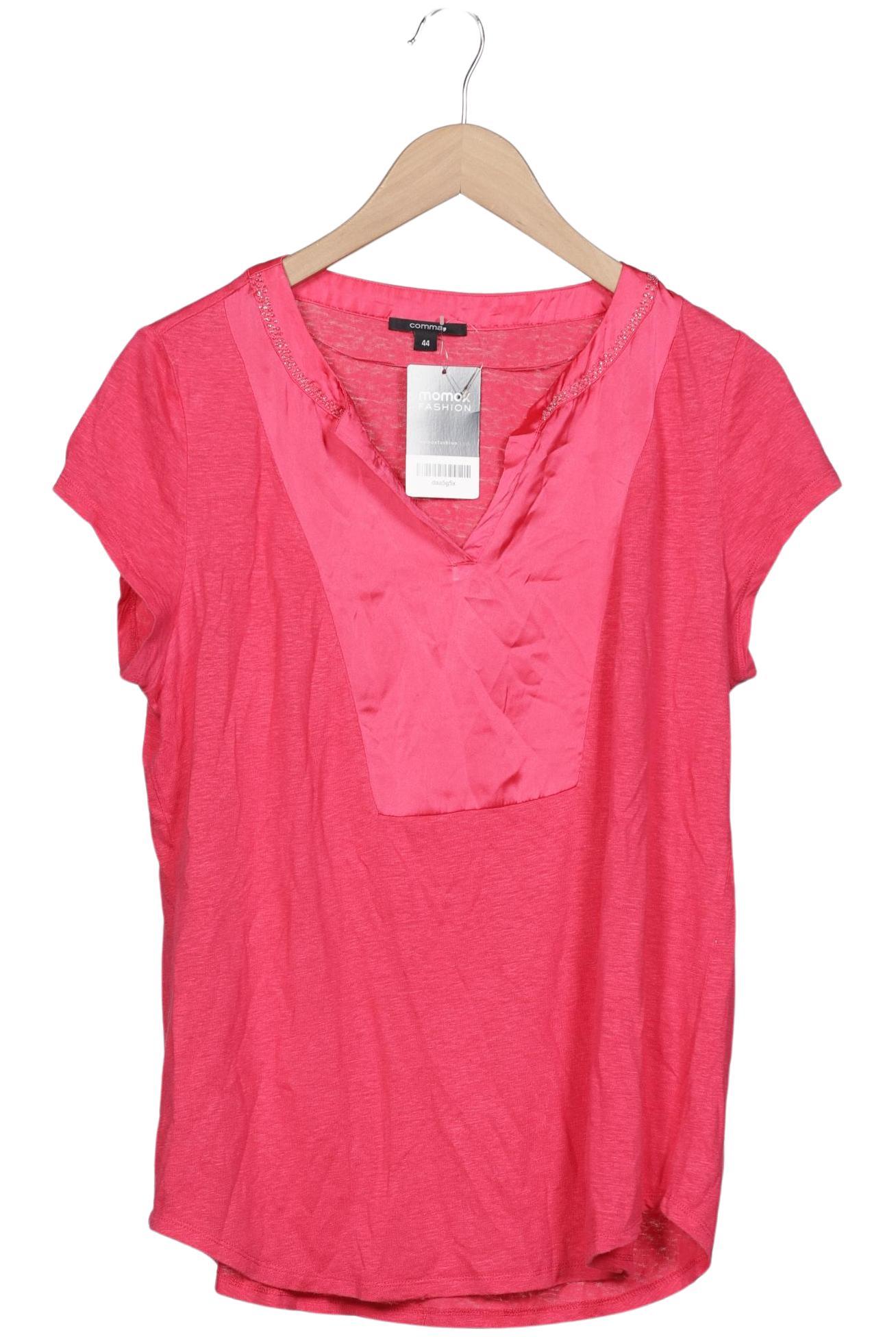 

Comma Damen Bluse, pink, Gr. 44