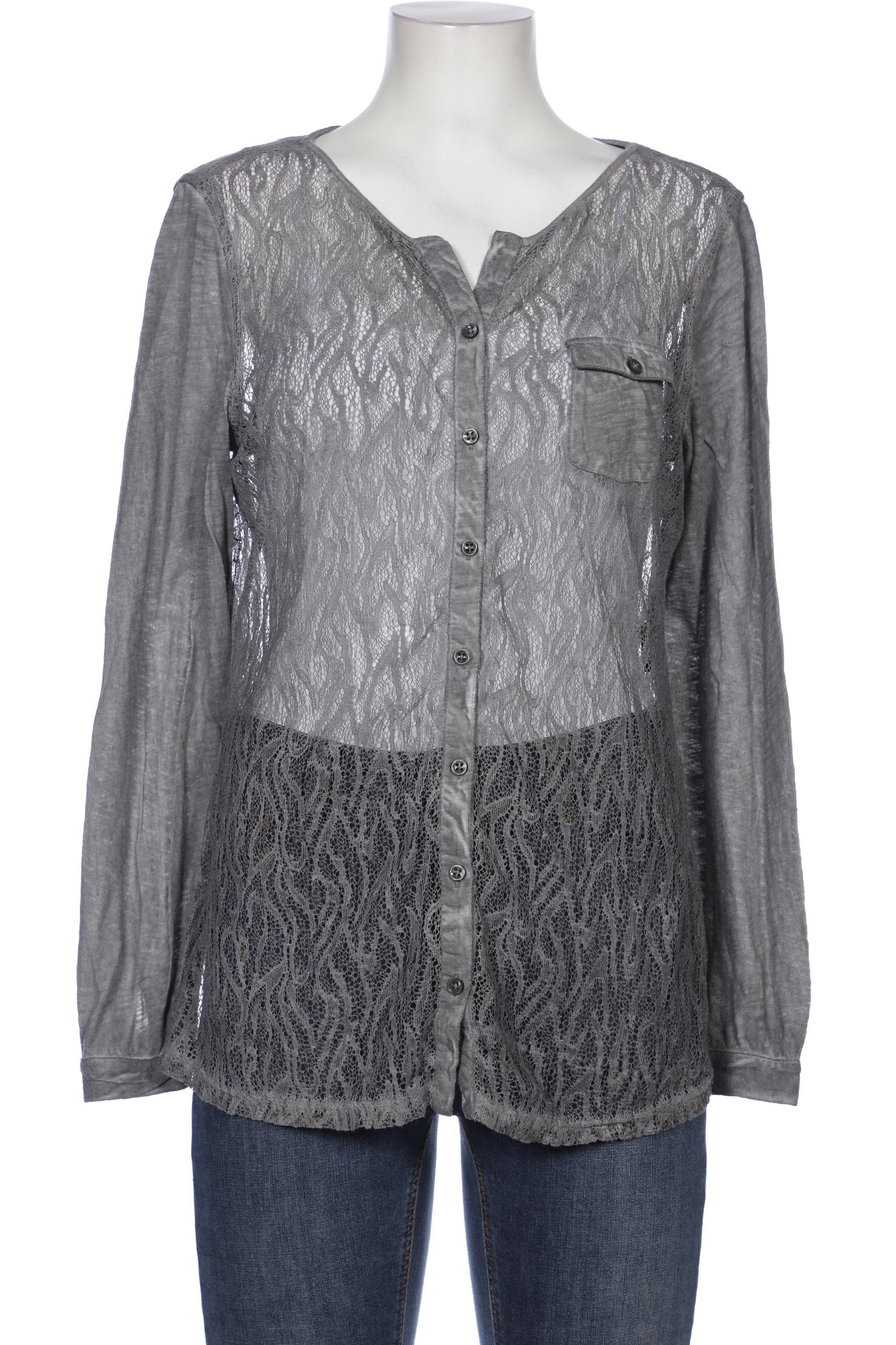 

Comma Damen Bluse, grau, Gr. 40