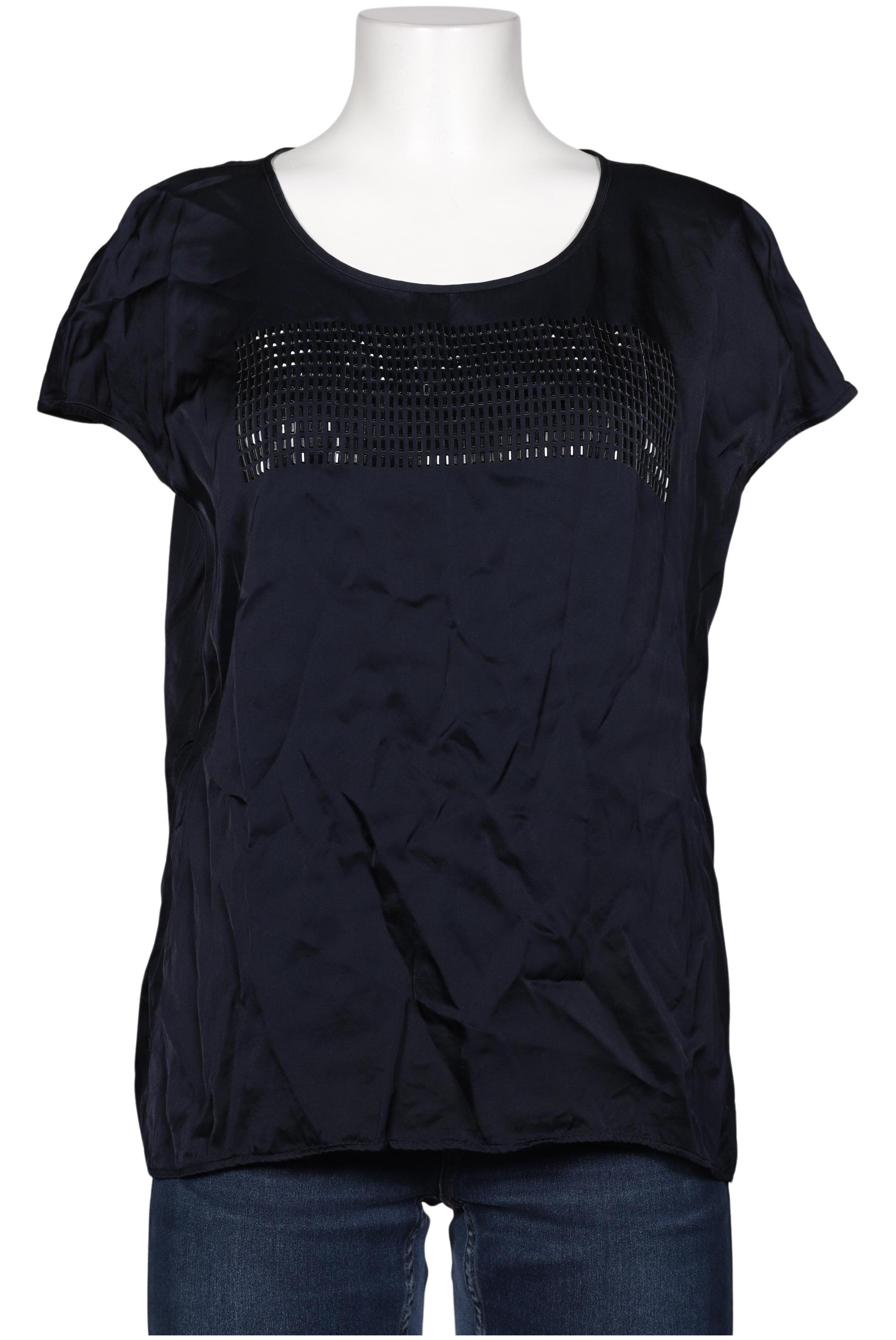 

Comma Damen Bluse, marineblau, Gr. 42