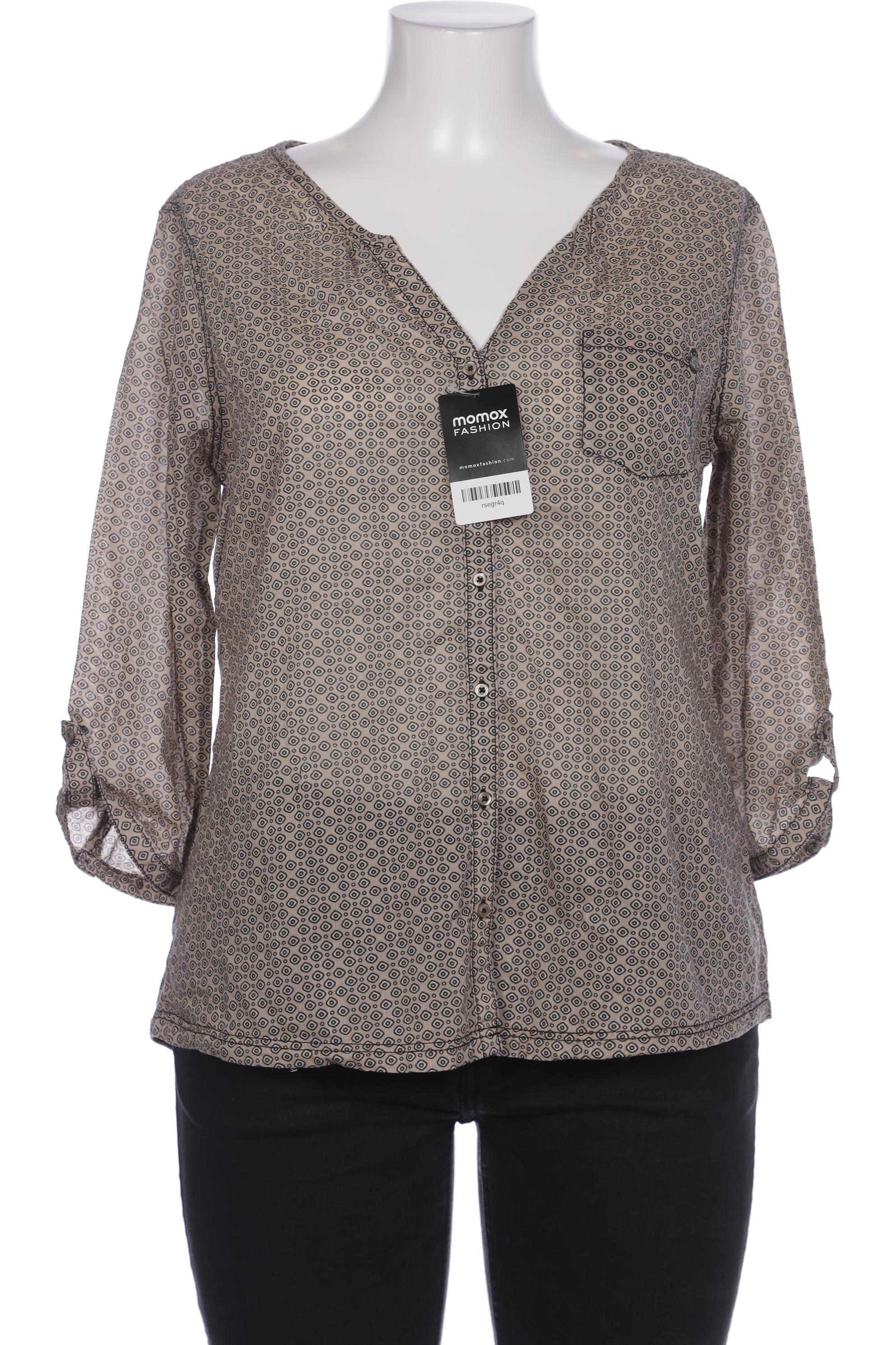 

Comma Damen Bluse, beige, Gr. 42
