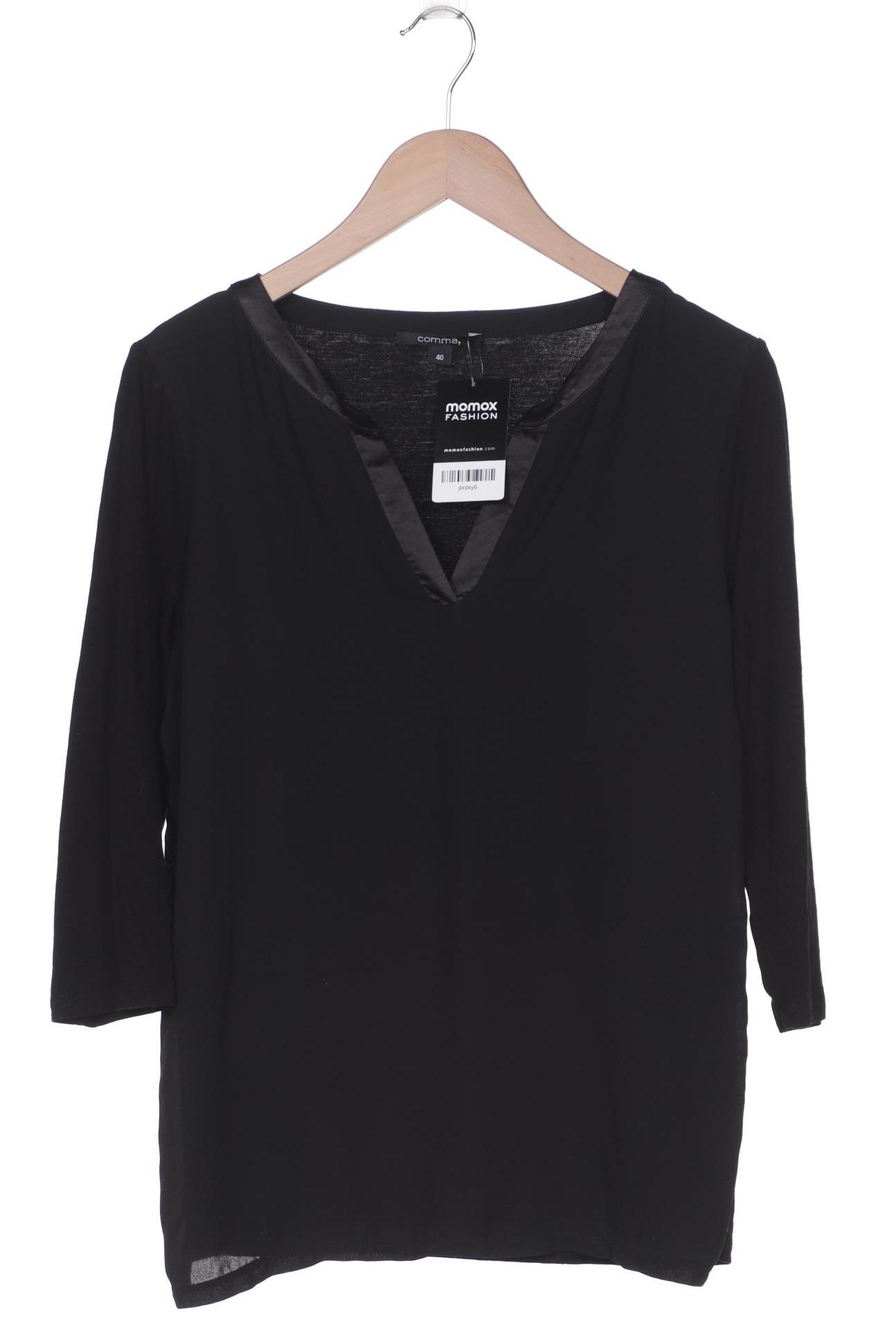 

Comma Damen Bluse, schwarz