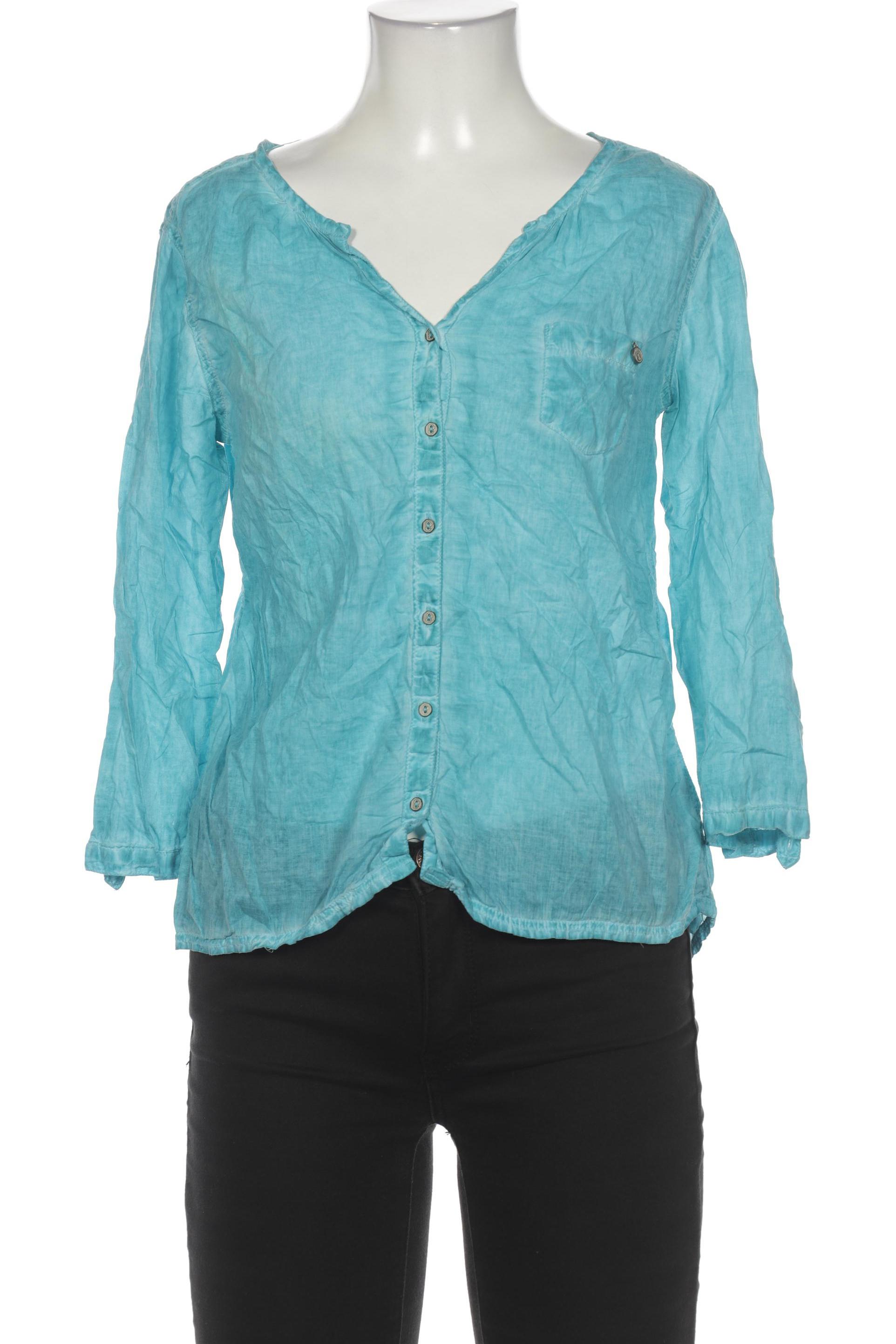 

Comma Damen Bluse, blau, Gr. 34