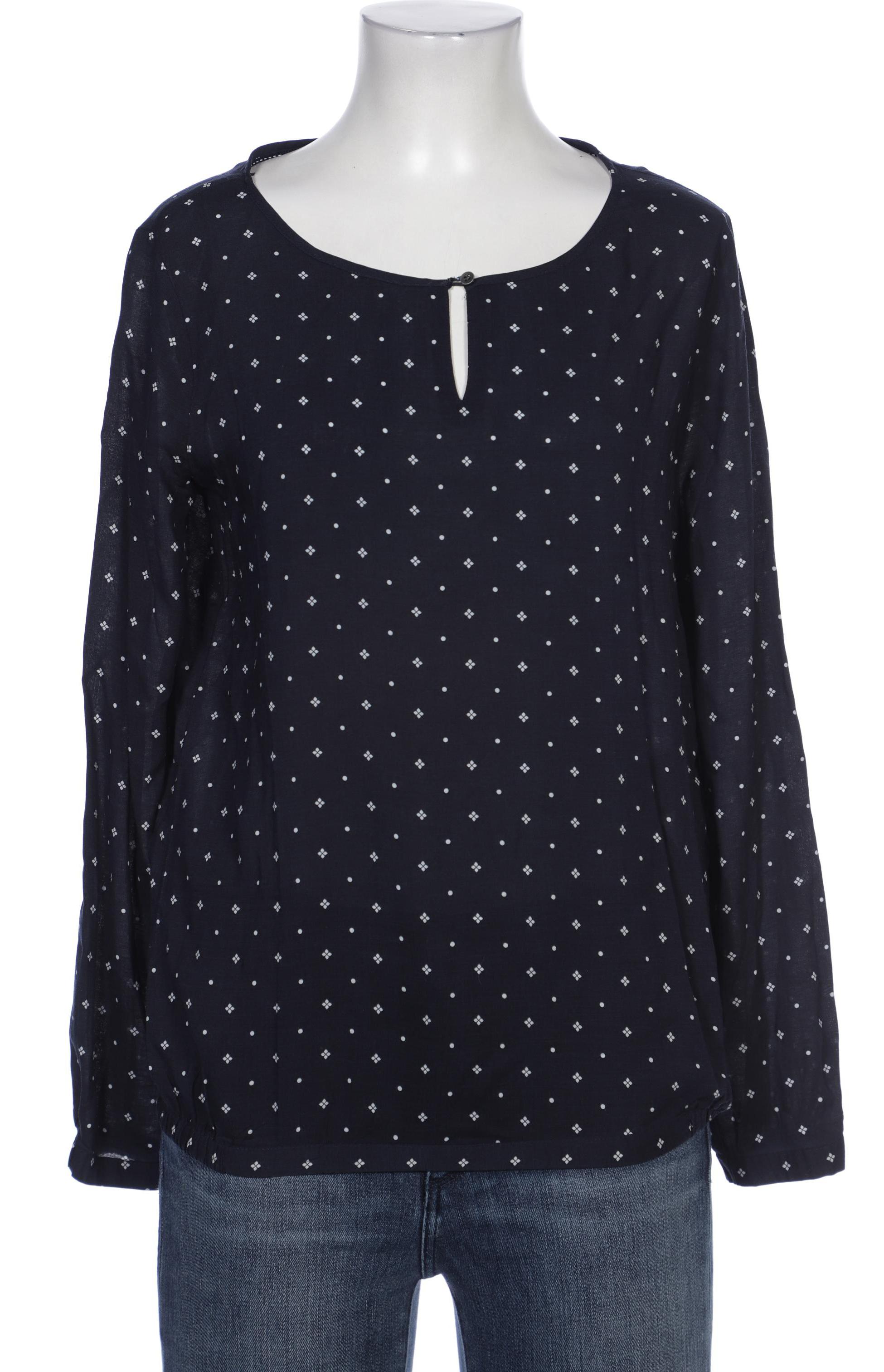 

Comma Damen Bluse, marineblau