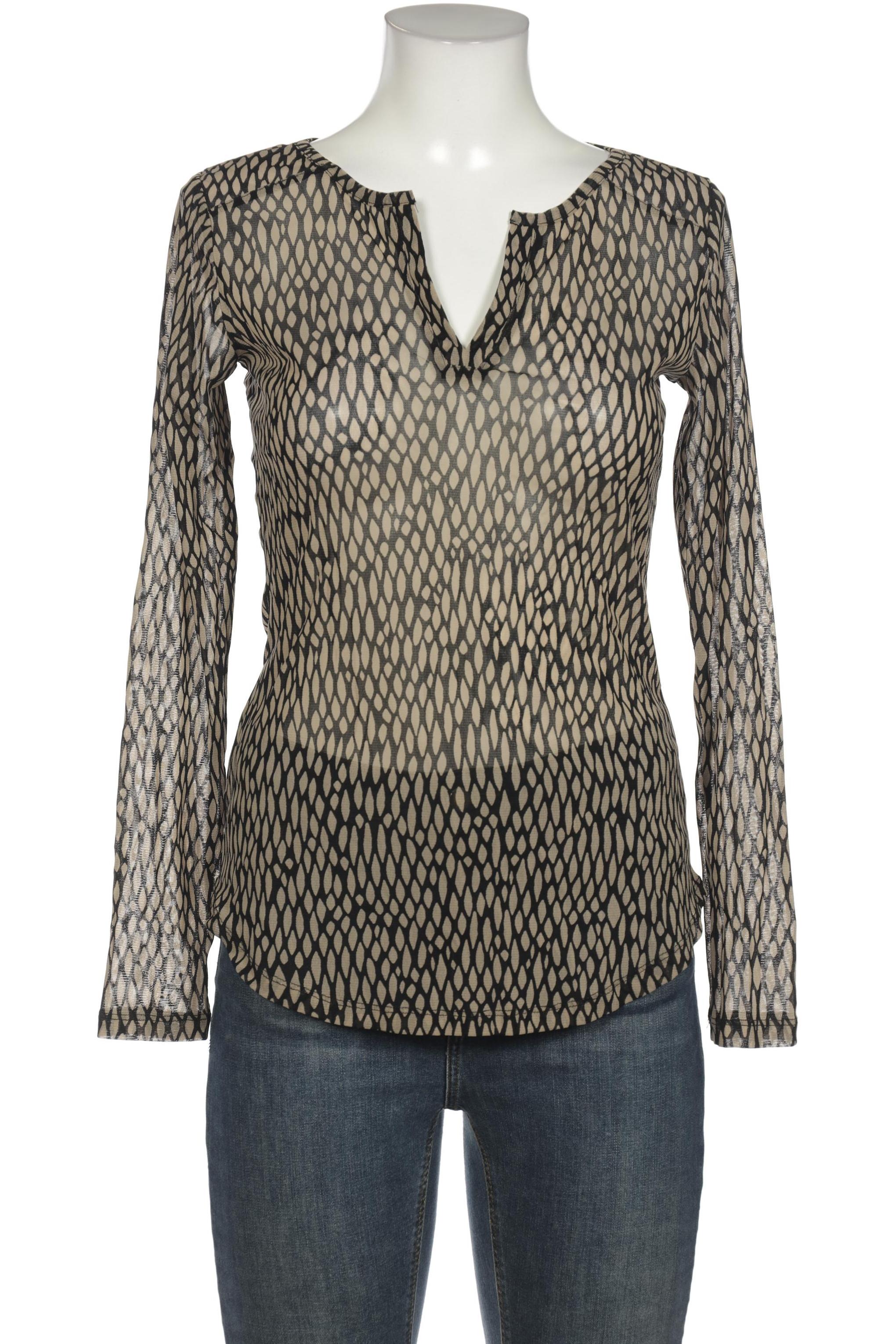 

Comma Damen Bluse, beige, Gr. 36
