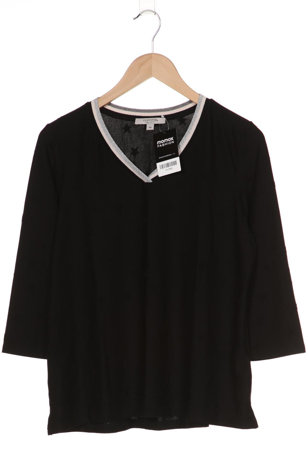 

Comma Damen Bluse, schwarz