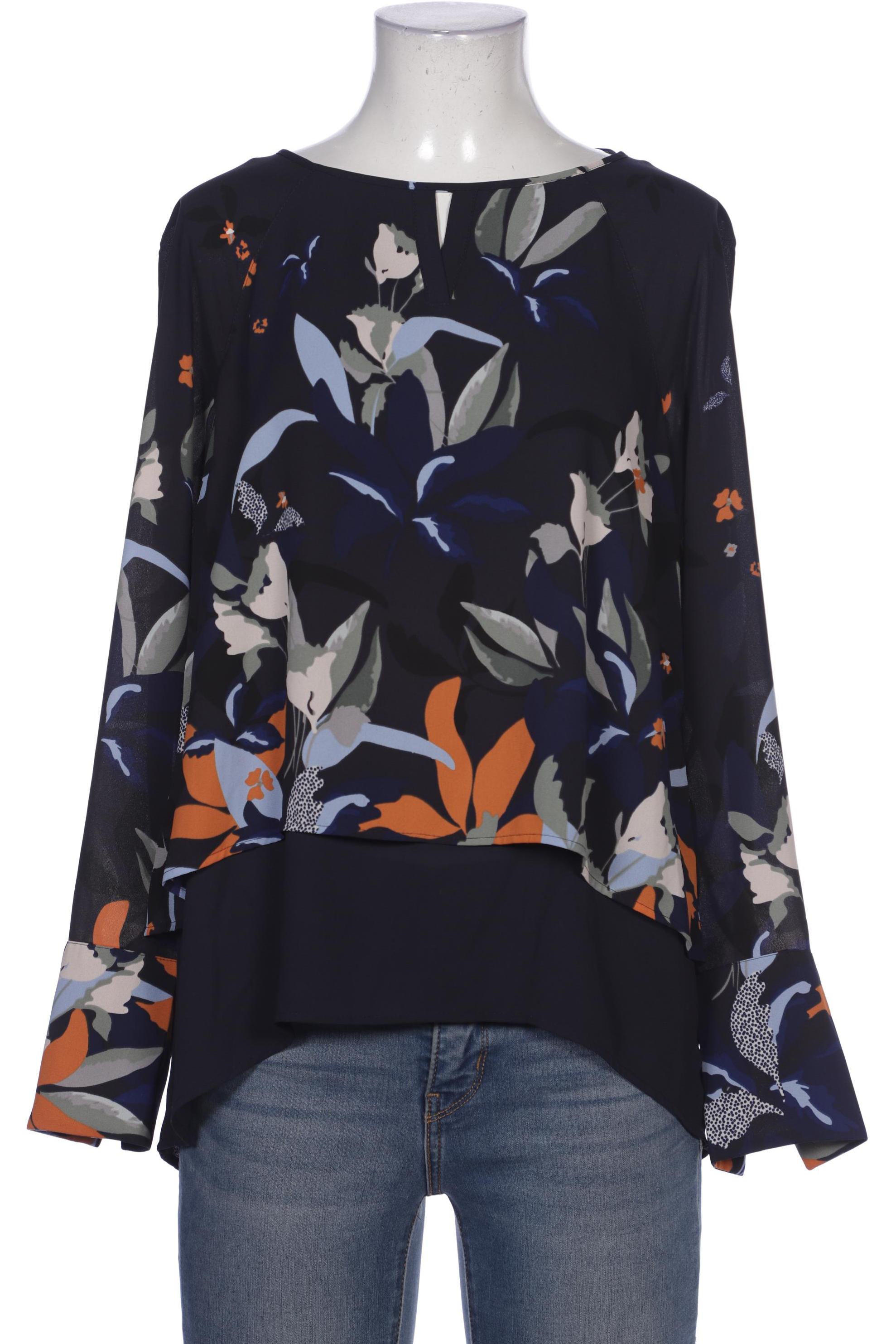 

Comma Damen Bluse, marineblau, Gr. 36