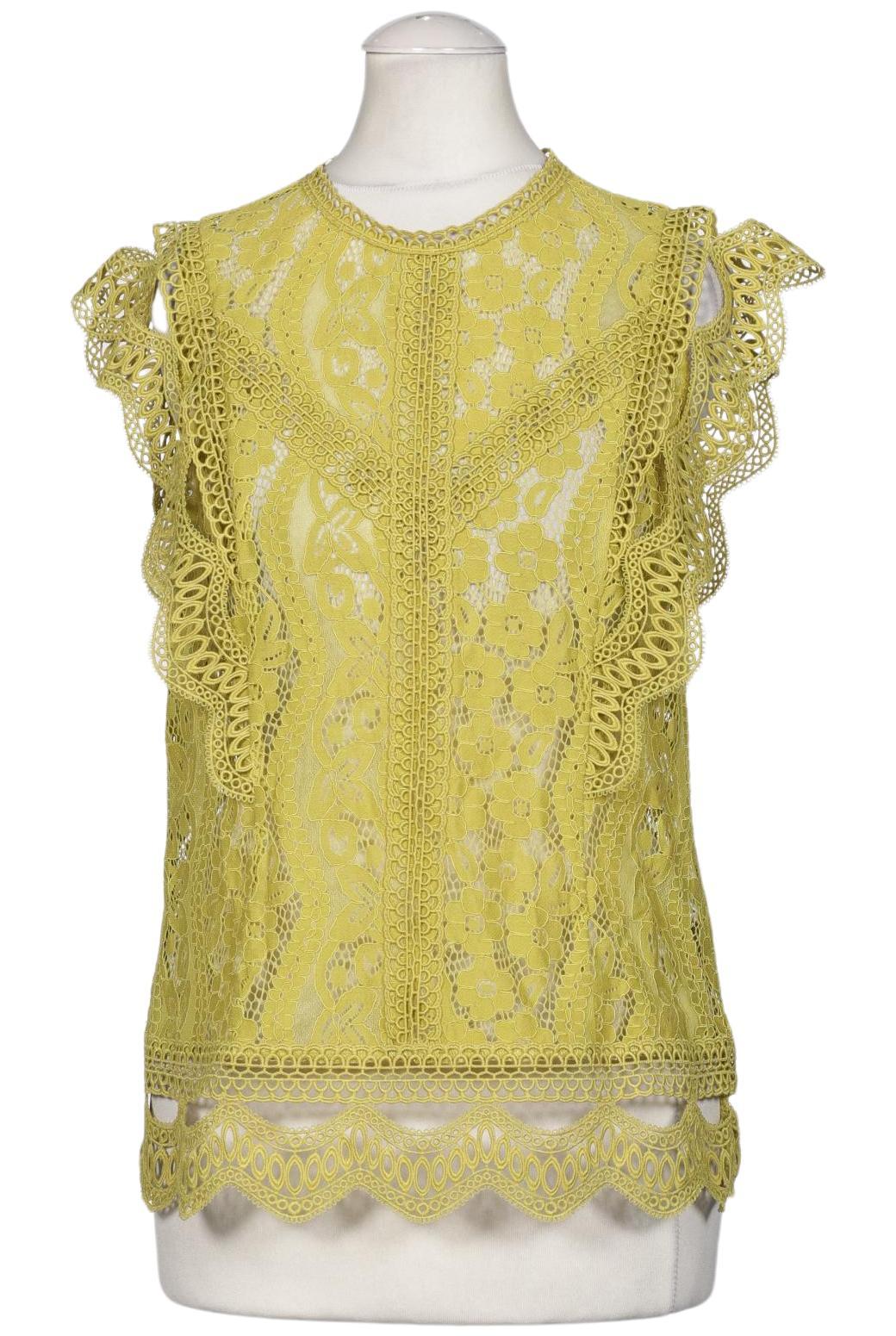 

Comma Damen Bluse, hellgrün, Gr. 34