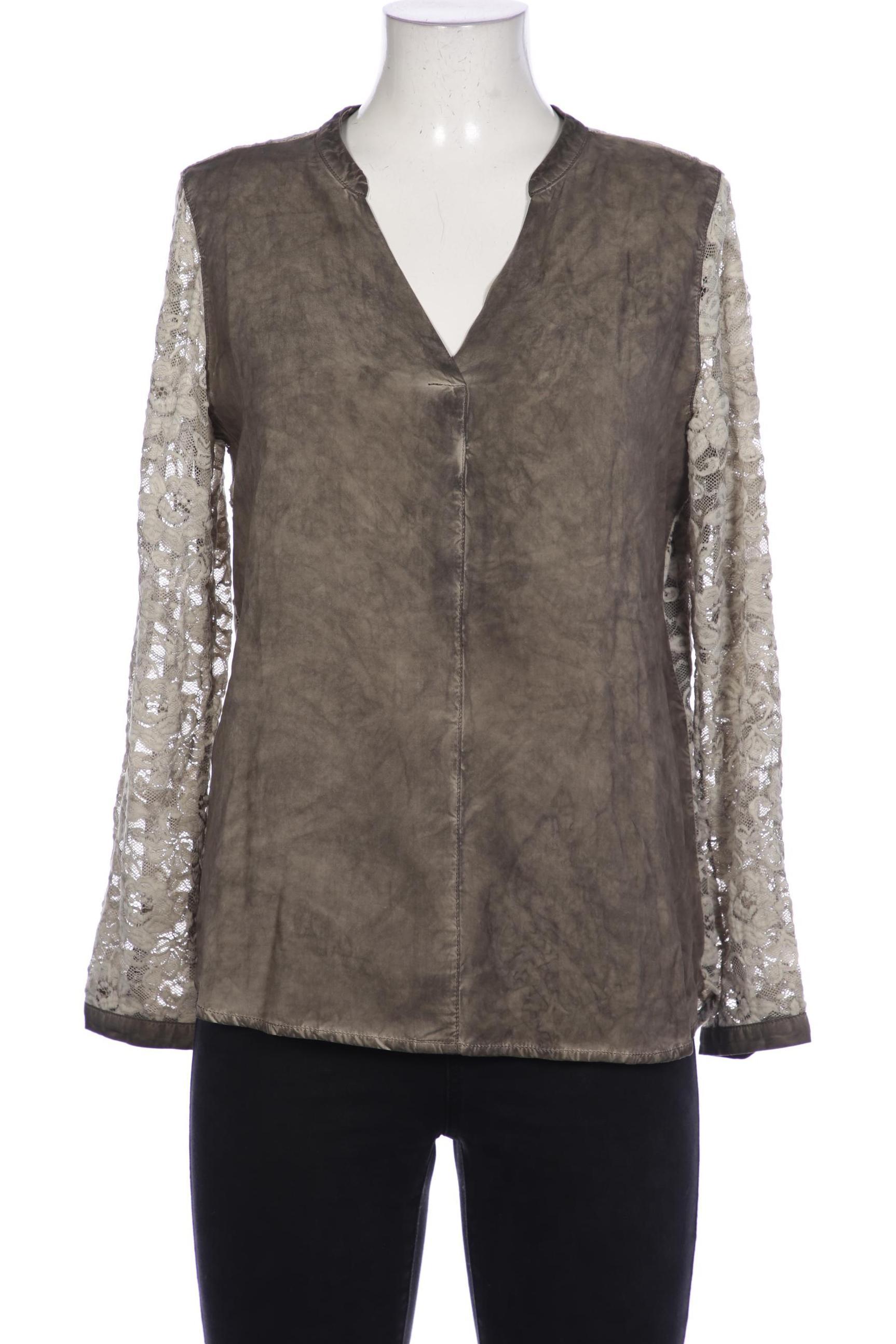 

Comma Damen Bluse, beige, Gr. 40