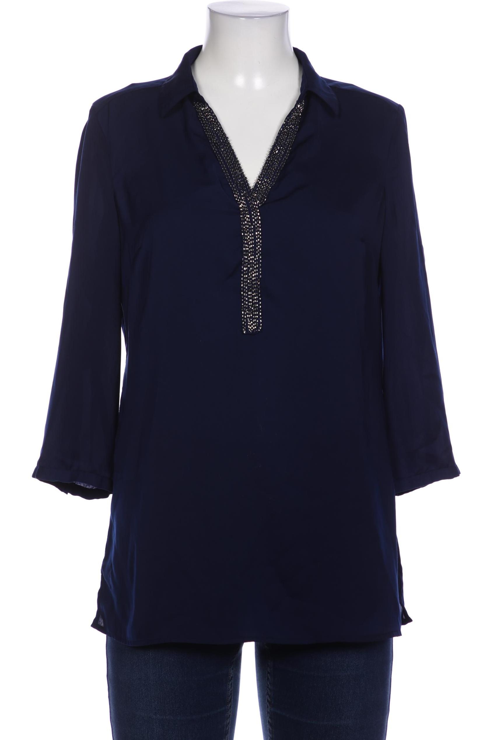 

Comma Damen Bluse, blau, Gr. 40
