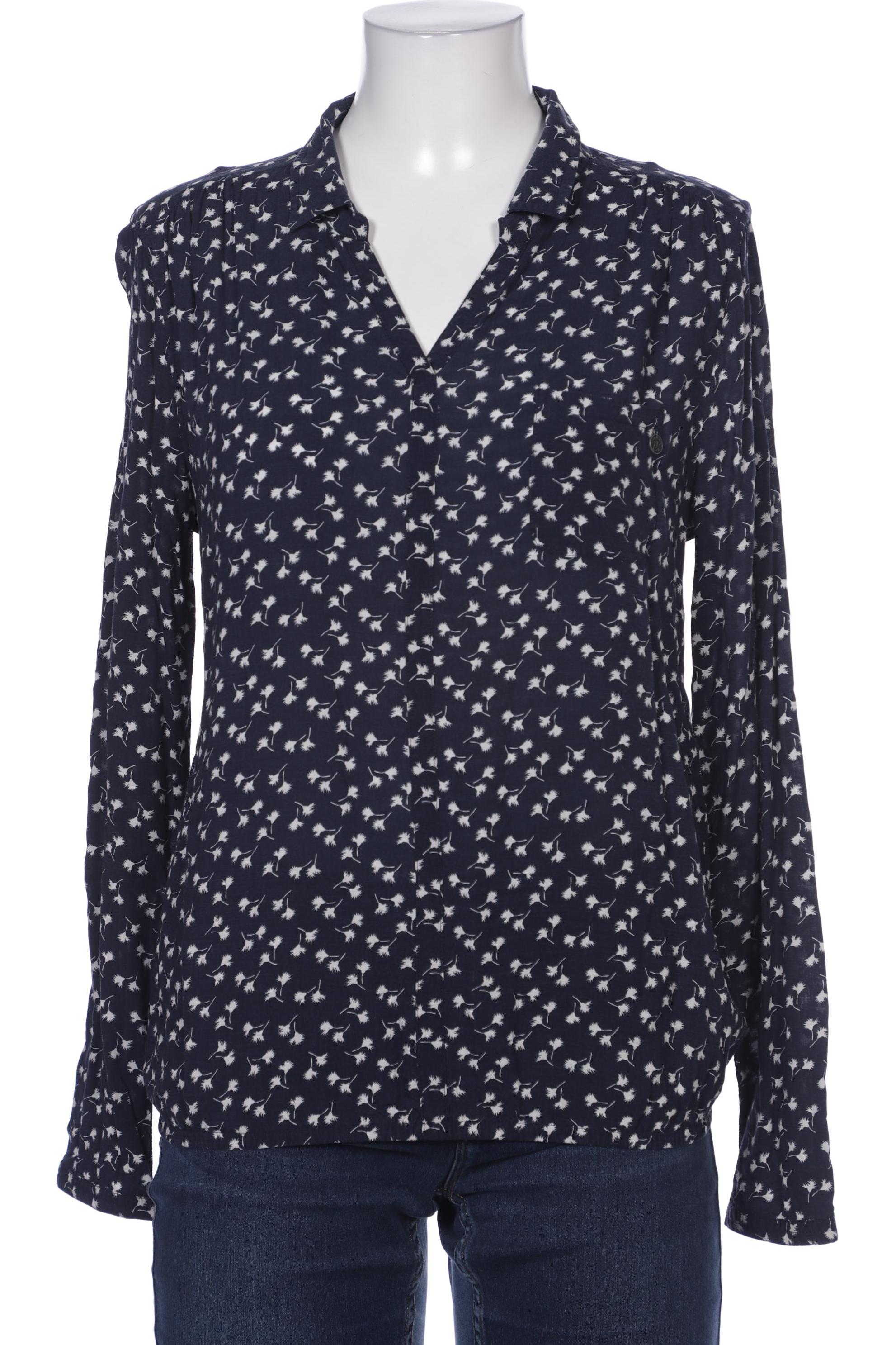 

Comma Damen Bluse, marineblau, Gr. 38