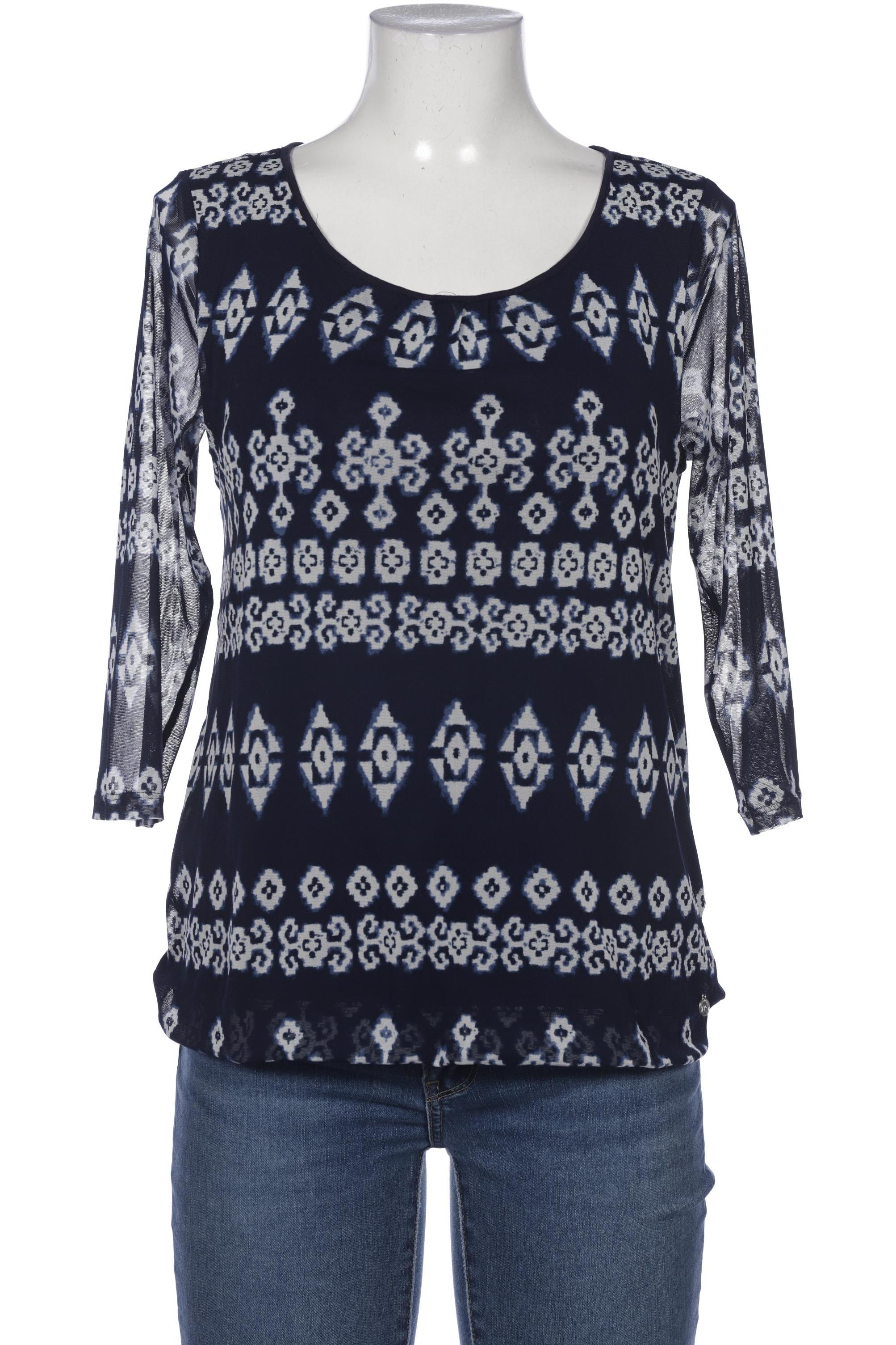 

Comma Damen Bluse, marineblau, Gr. 38