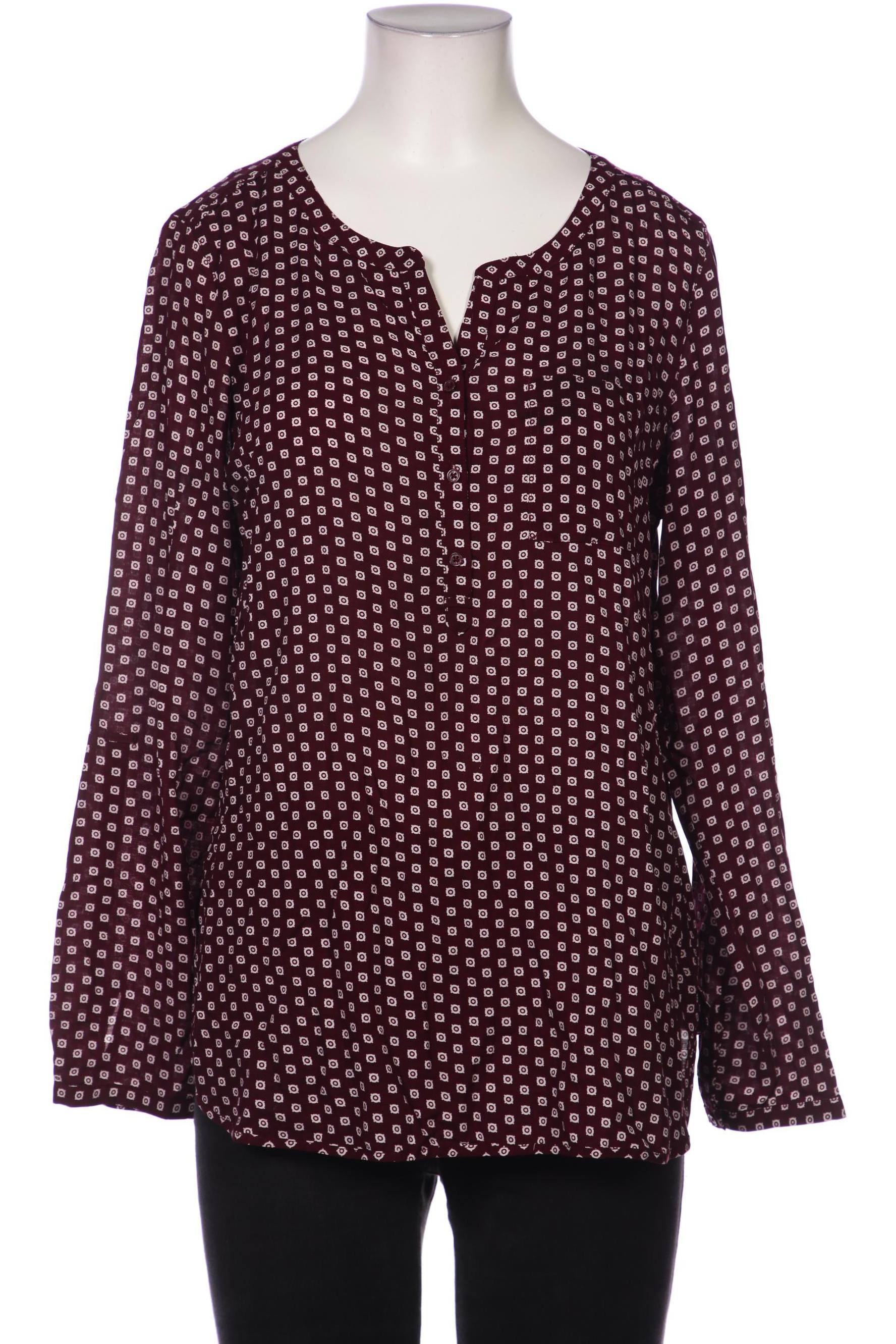 

Comma Damen Bluse, bordeaux, Gr. 34