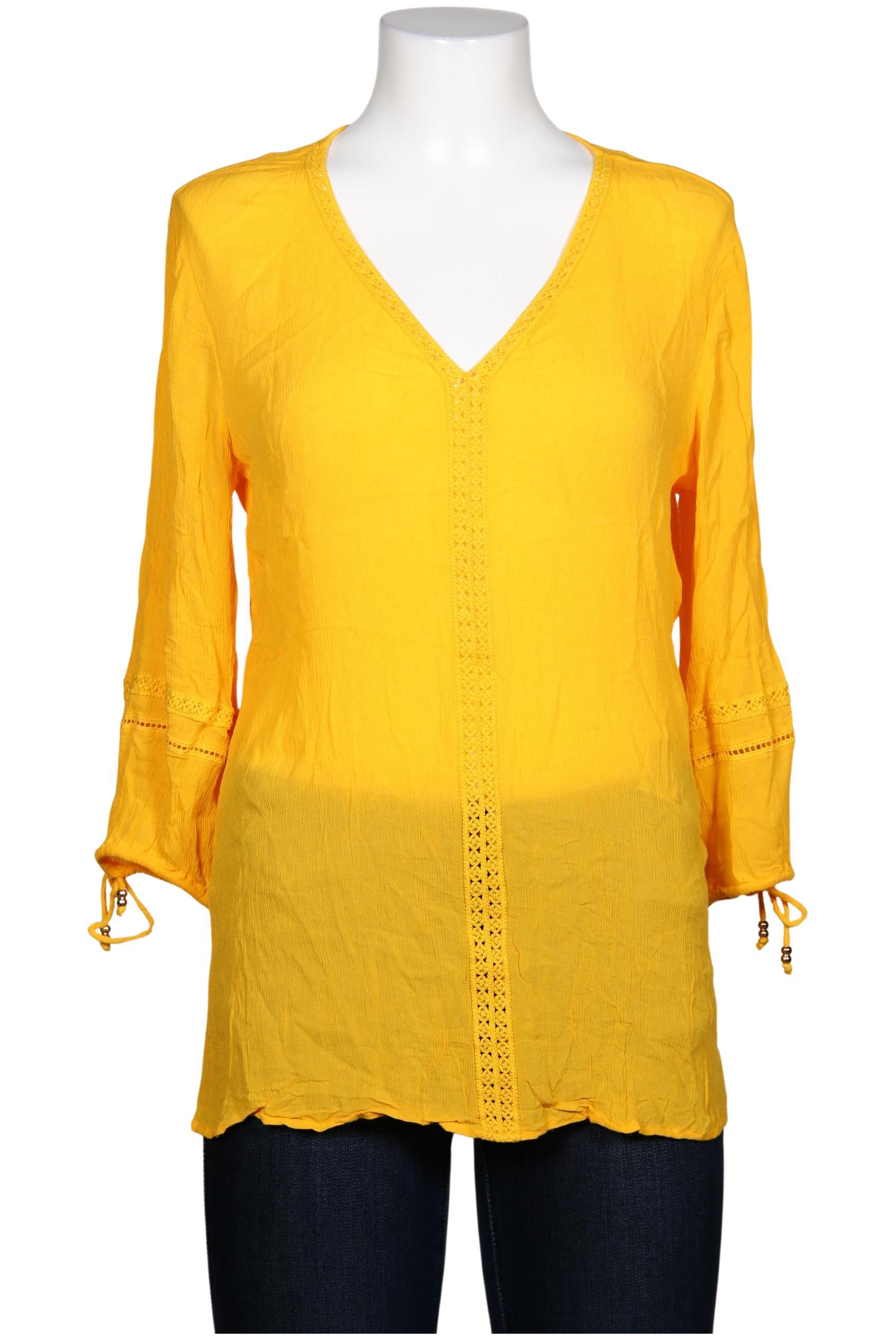 

Comma Damen Bluse, gelb, Gr. 40