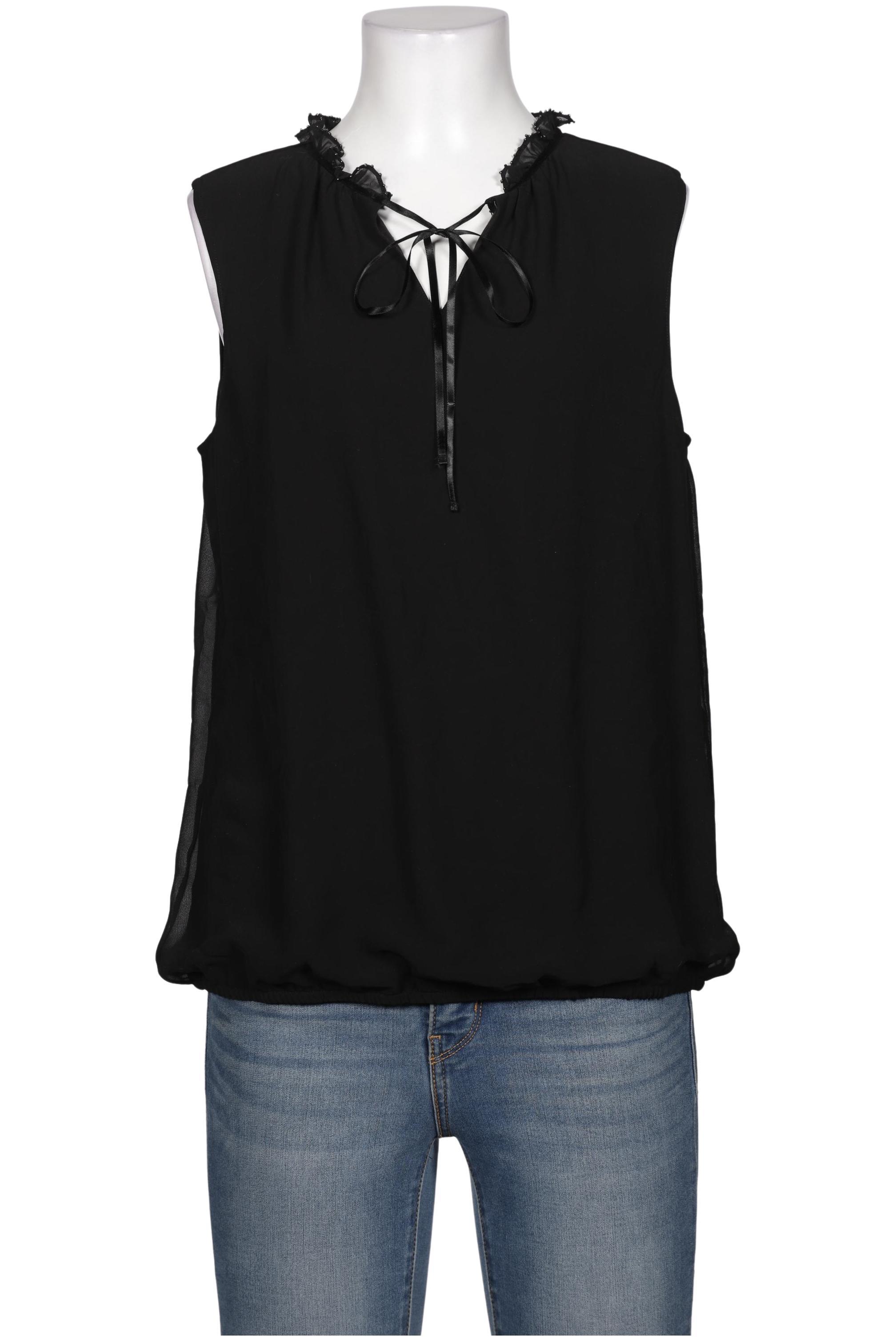 

Comma Damen Bluse, schwarz, Gr. 40