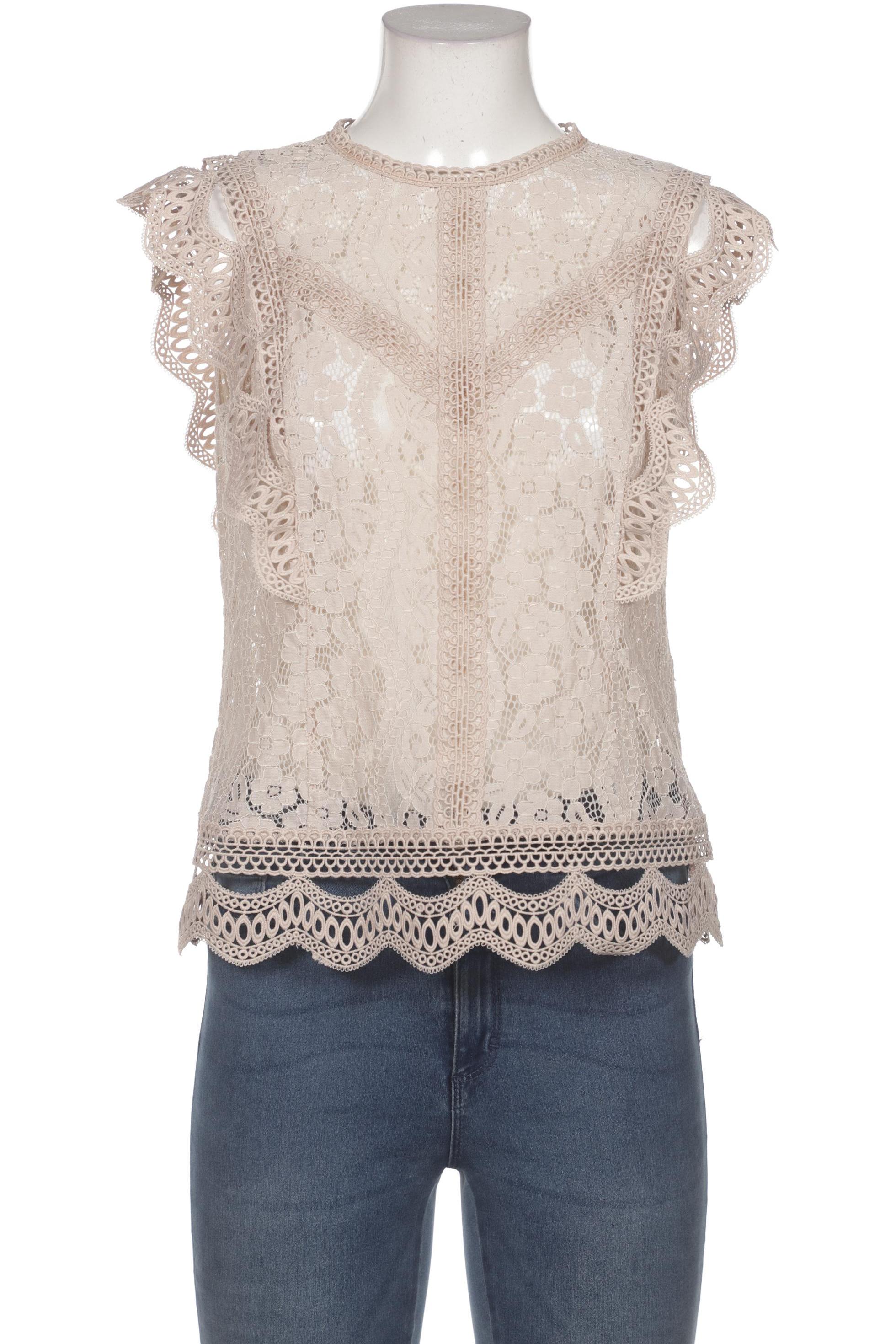 

Comma Damen Bluse, beige, Gr. 40