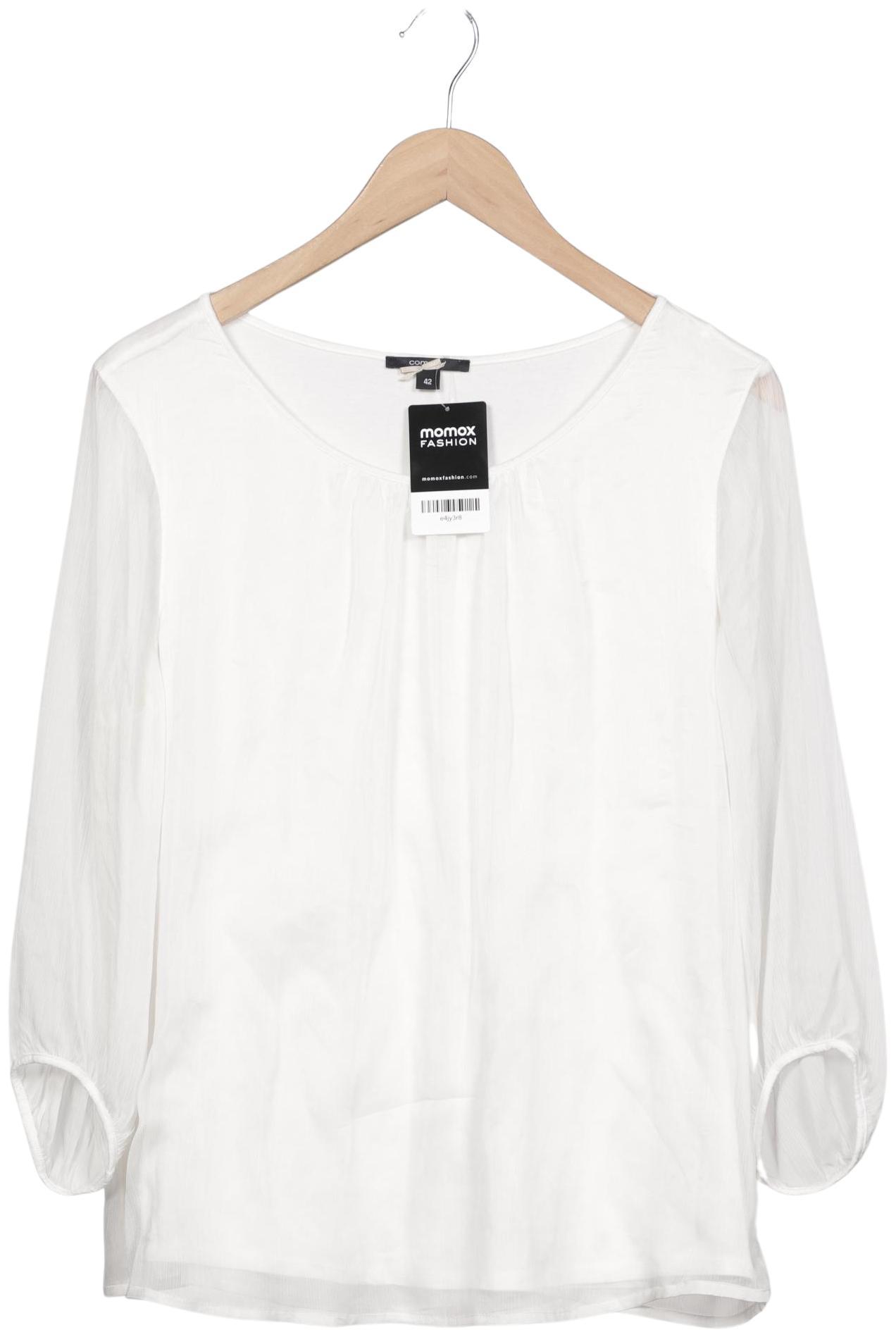 

Comma Damen Bluse, weiß, Gr. 42