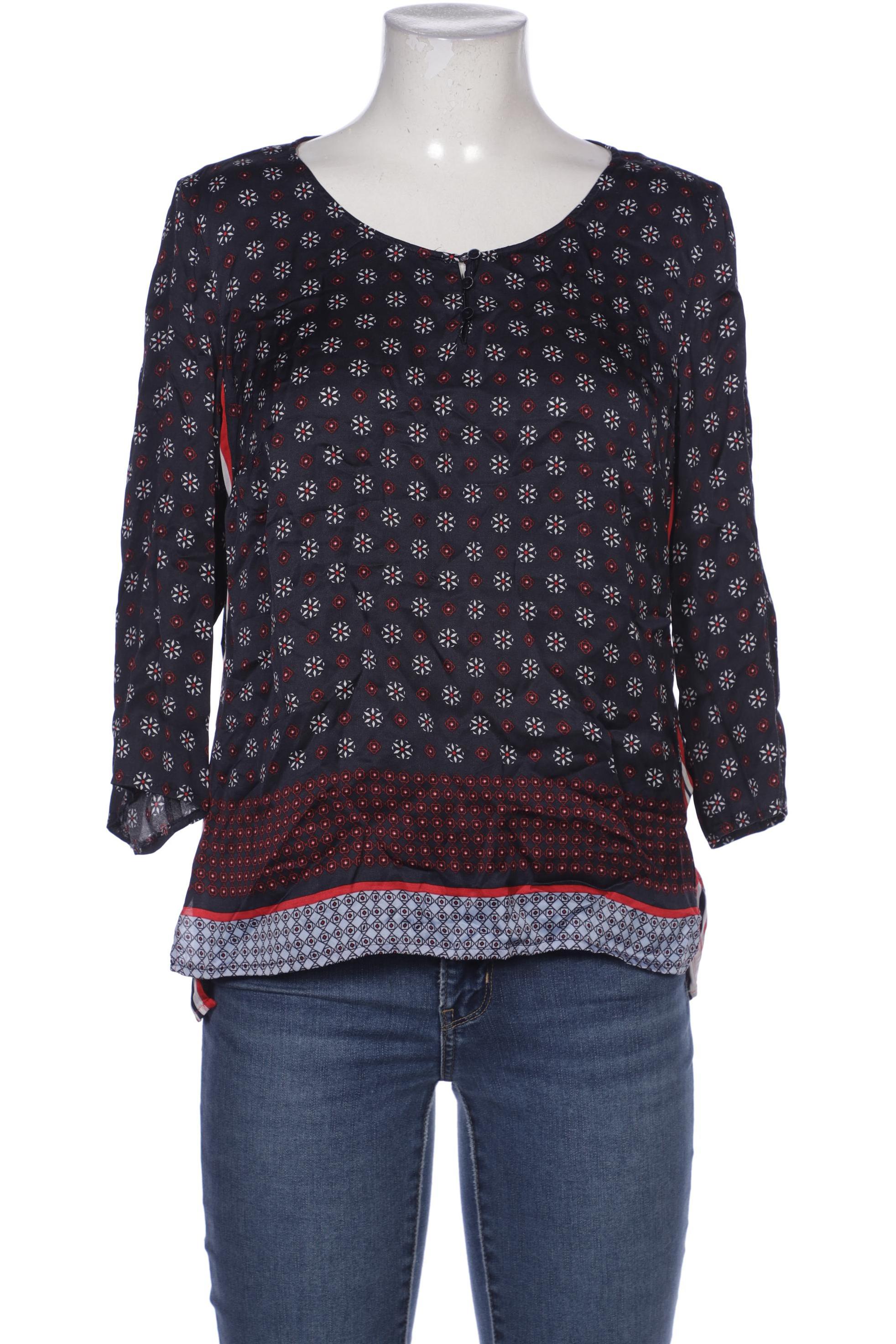 

Comma Damen Bluse, marineblau, Gr. 40